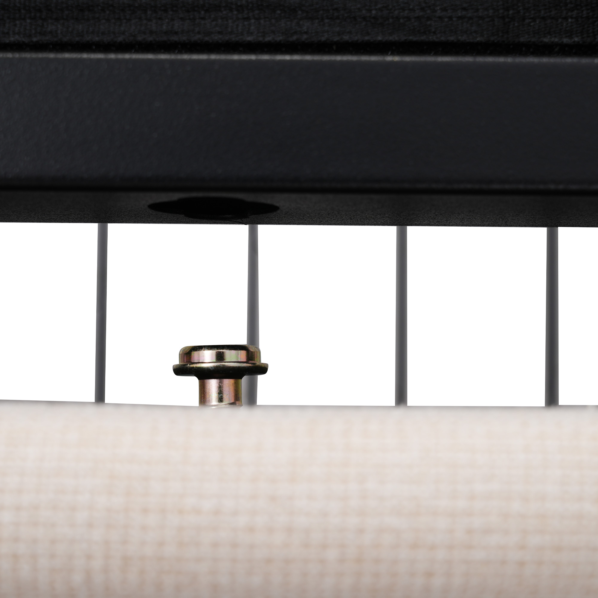 Polsterbett mit LED-Beleuchtung und 4 Schubladen,H