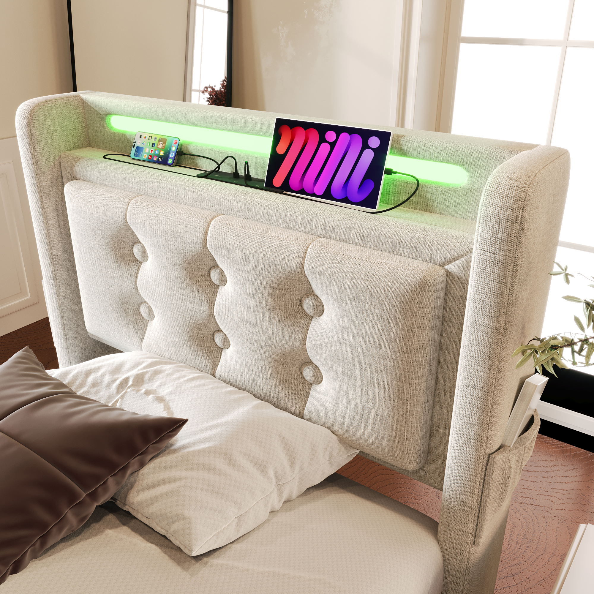 éclairage LED avec télécommande