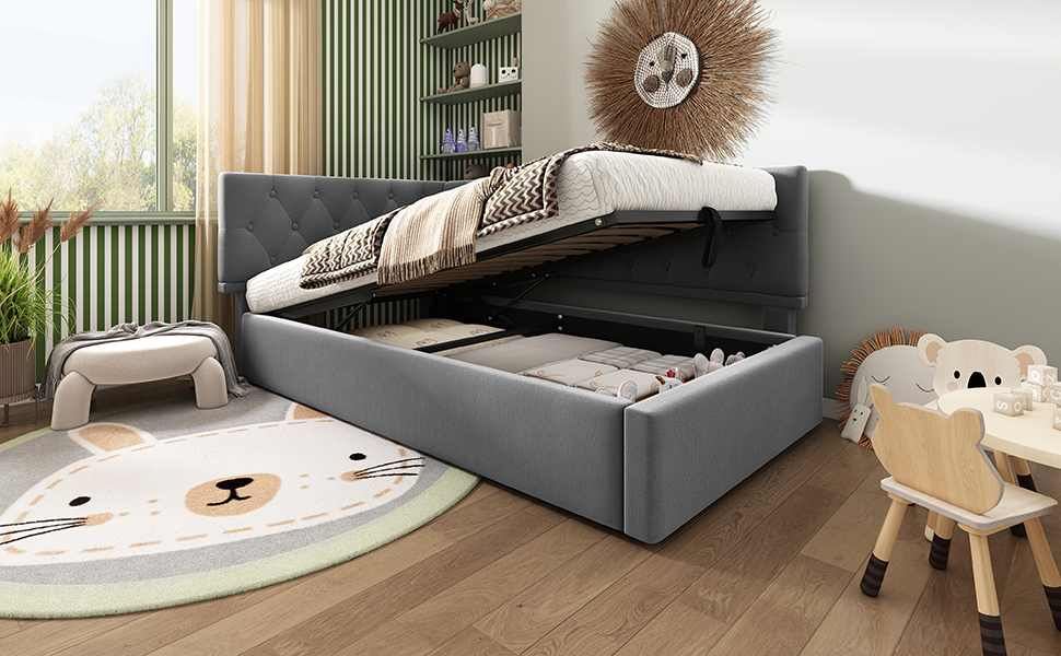 Détail du lit banquette