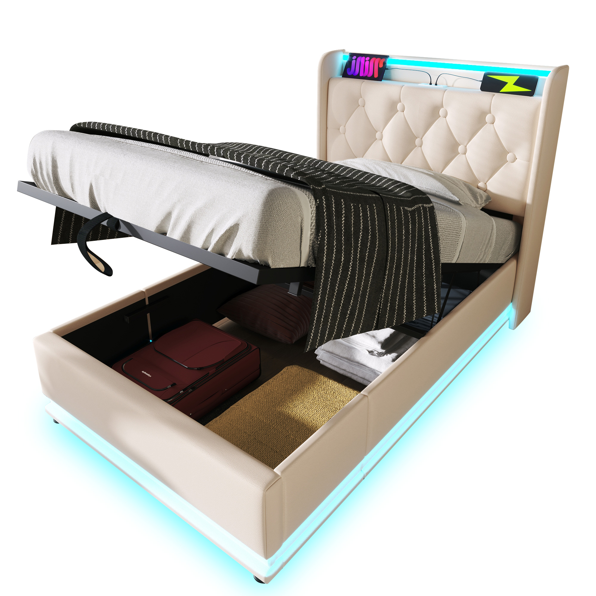 bandeau led 360° minuterie modes dynamiques