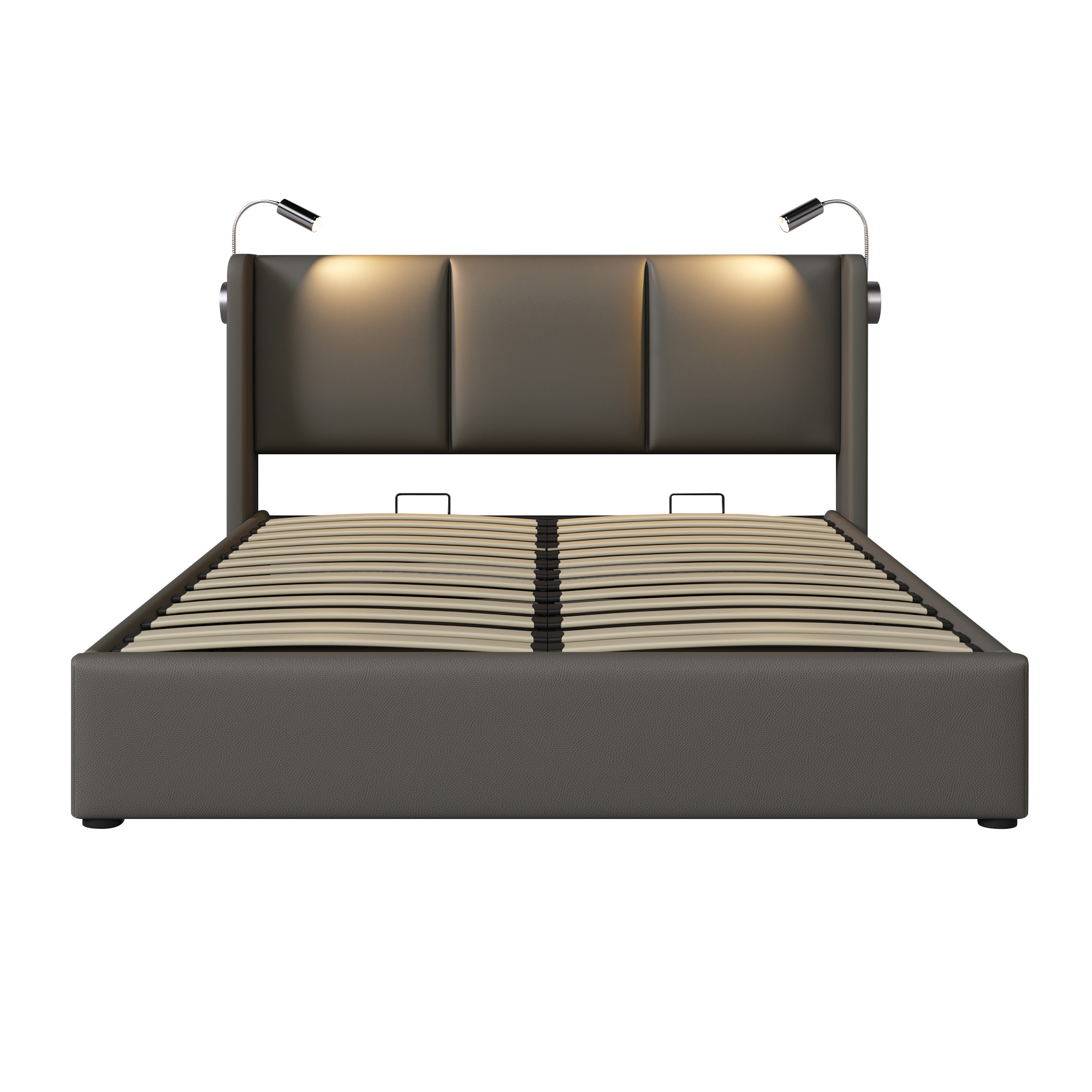 Polsterbett Doppelbett Stauraum Bettkasten Leselic