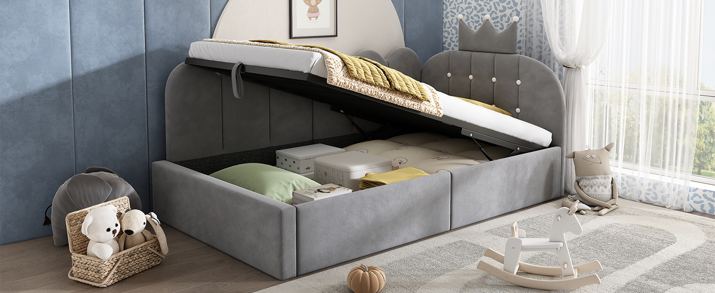 Détail du lit banquette