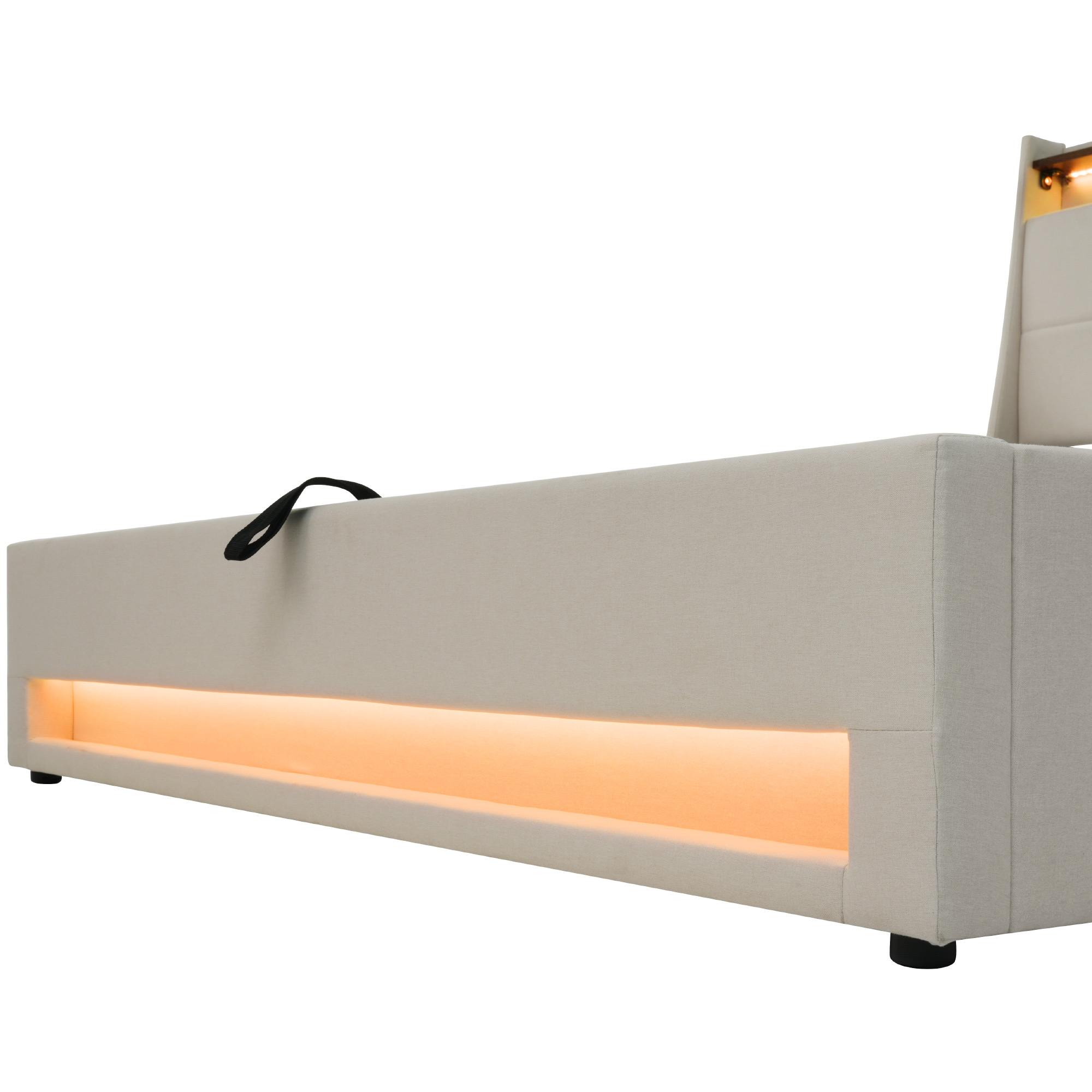 butoirs à la tête‑de‑lit empêchent le matelas de glisser