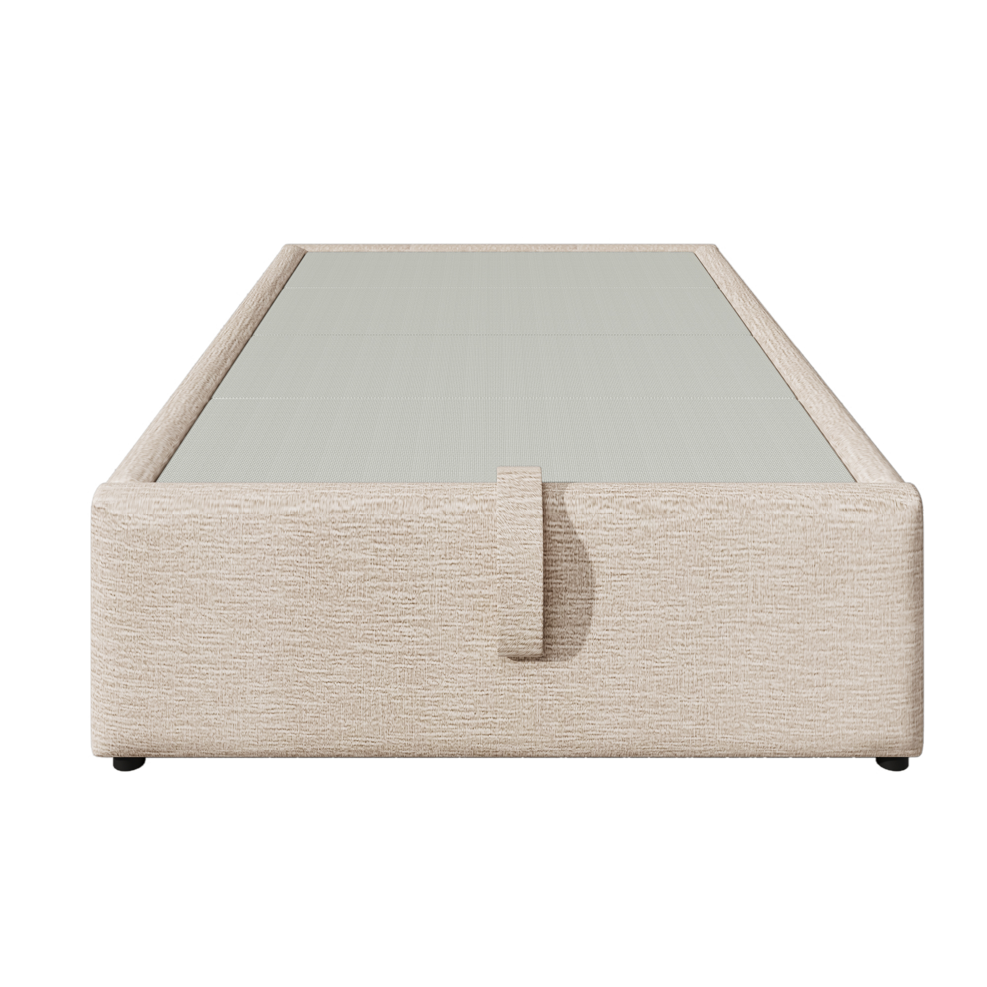Lit Beige 90 x 200 cm 3