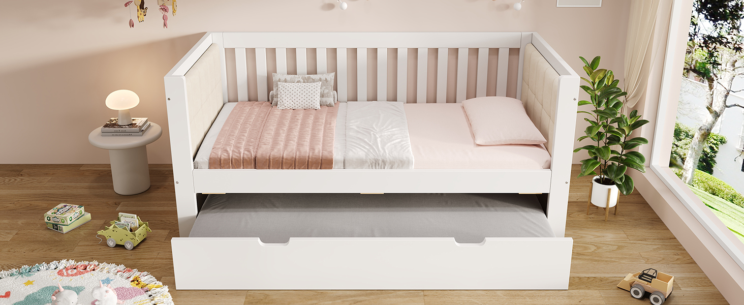 Détail du lit banquette