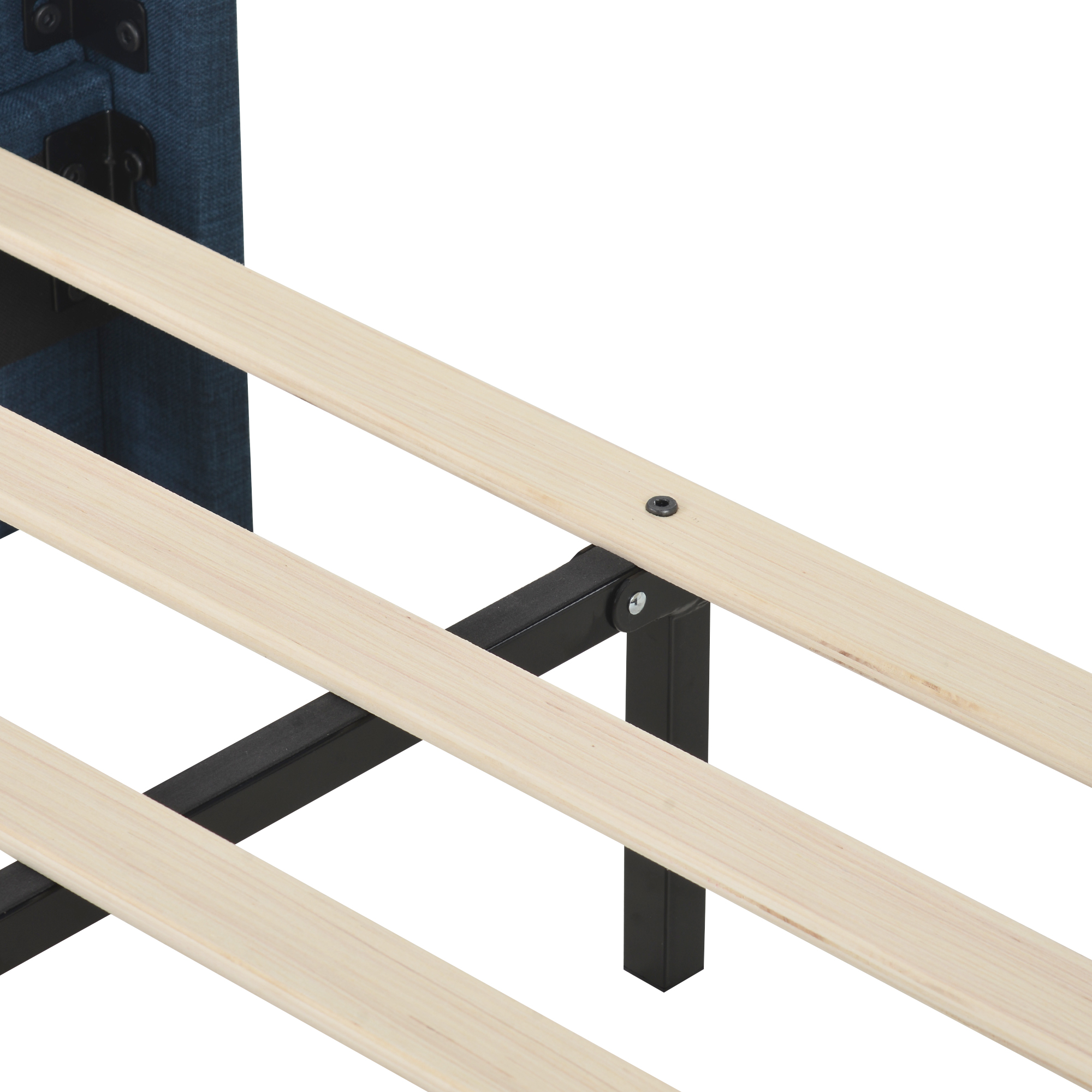 Modernes Design Polsterbett Mit seinem gepolsterte