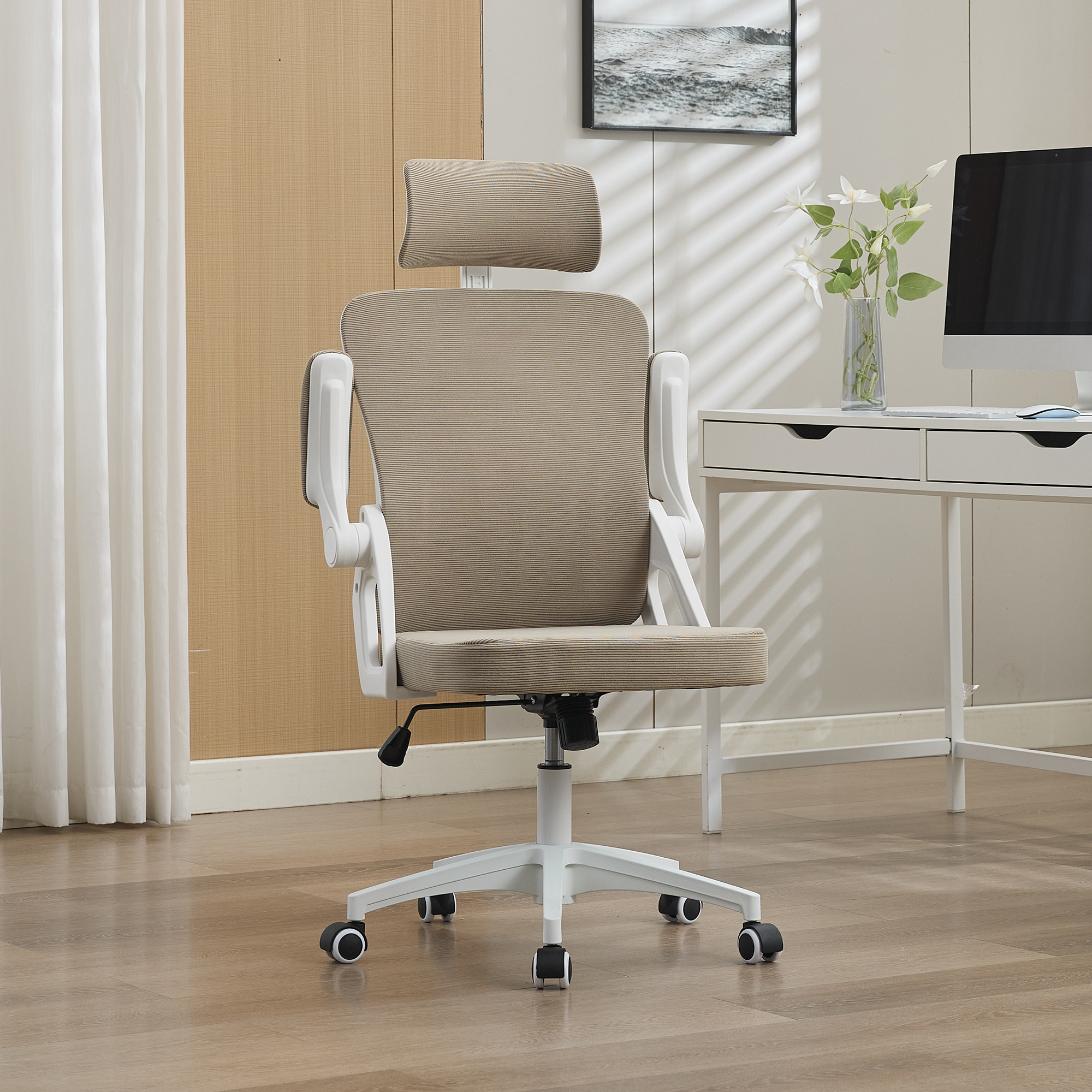 Détail du fauteuil de bureau