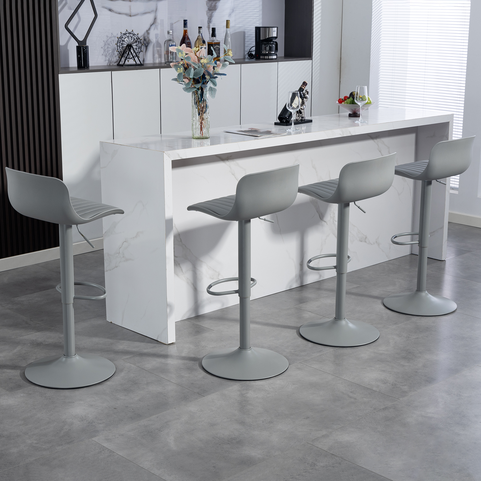 Détail du tabouret de bar