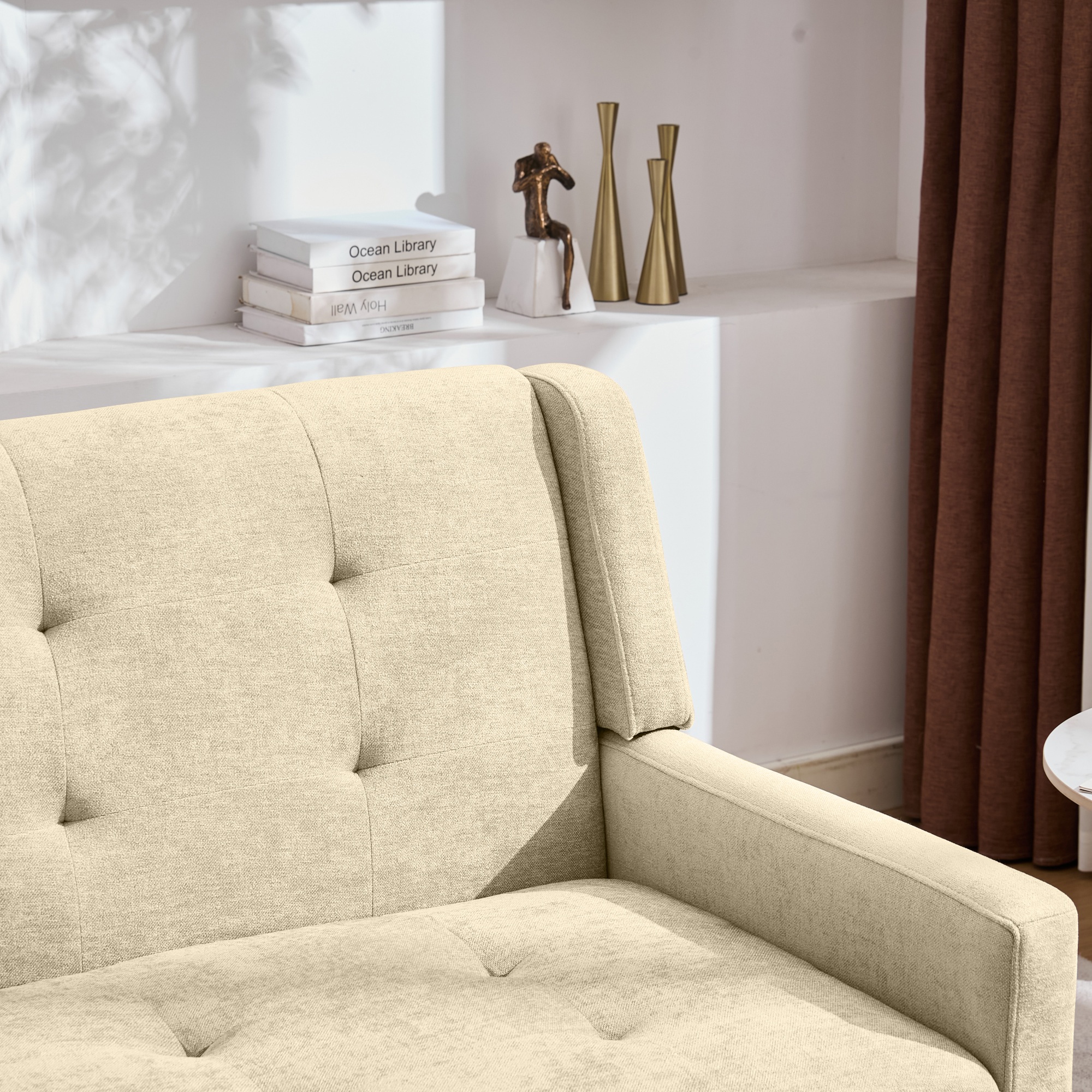 Détail du fauteuil d'appoint