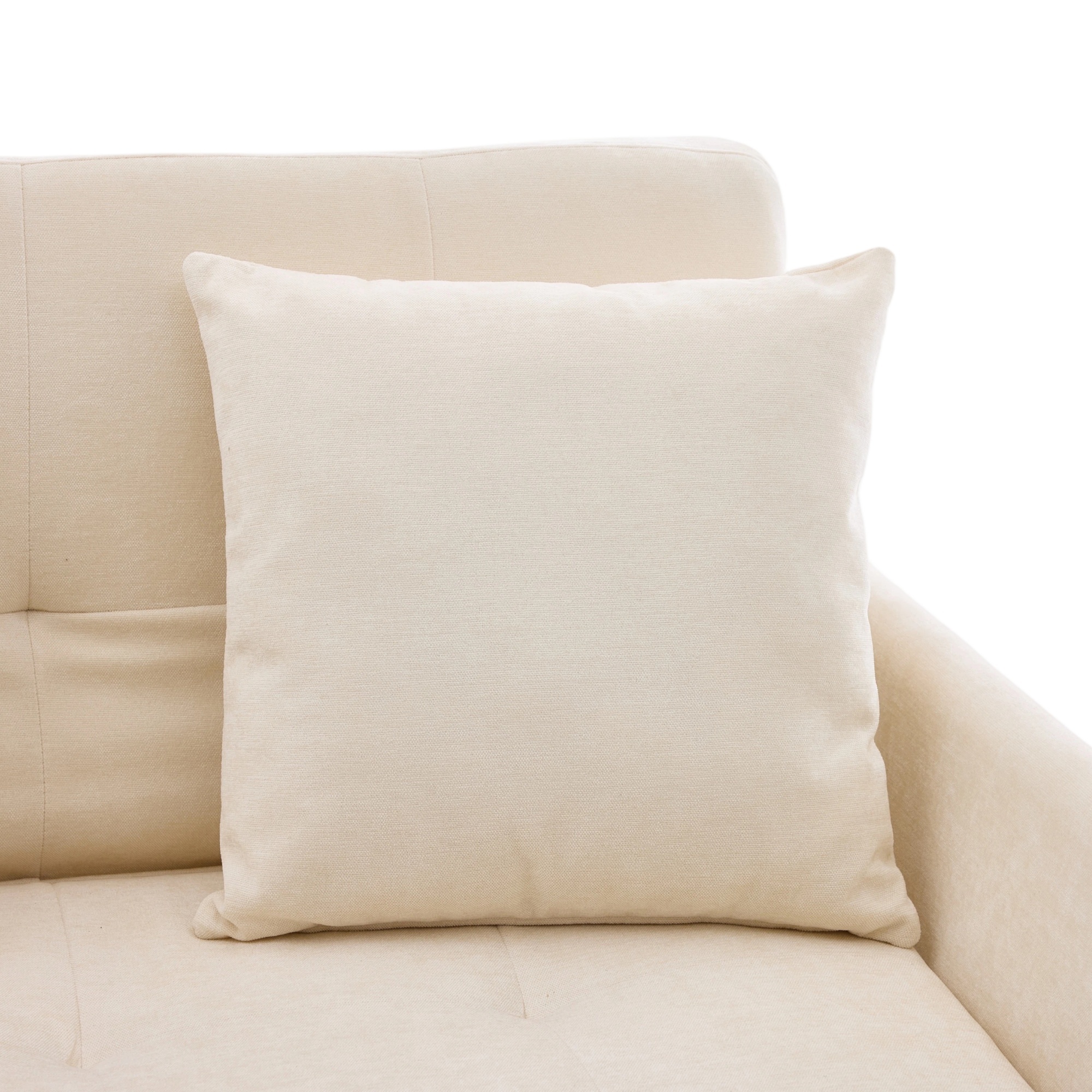 Fauteuil convertible en lin brossé avec port USB e - image 19