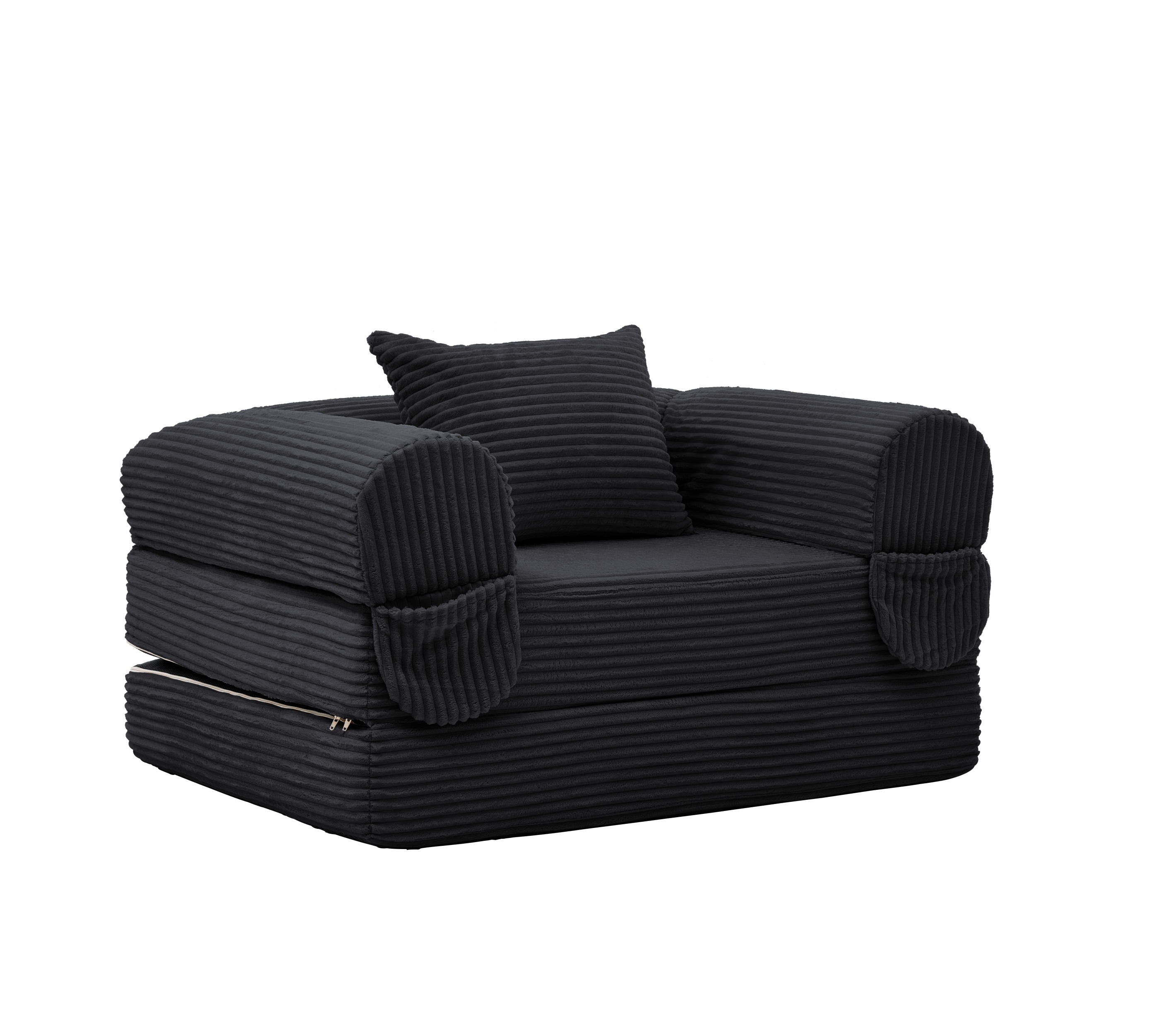 Fauteuil-lit convertible 2-en-1 sans outil en velo - image 1