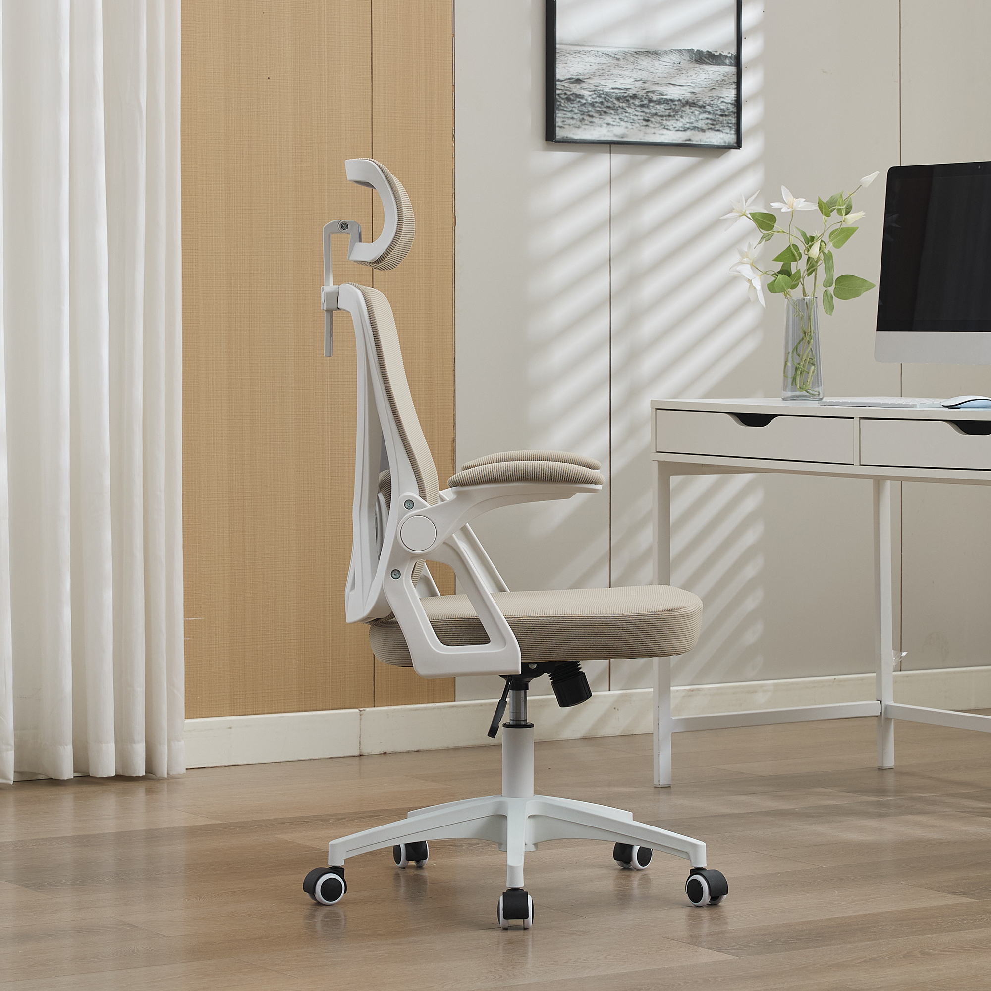 Détail du fauteuil de bureau