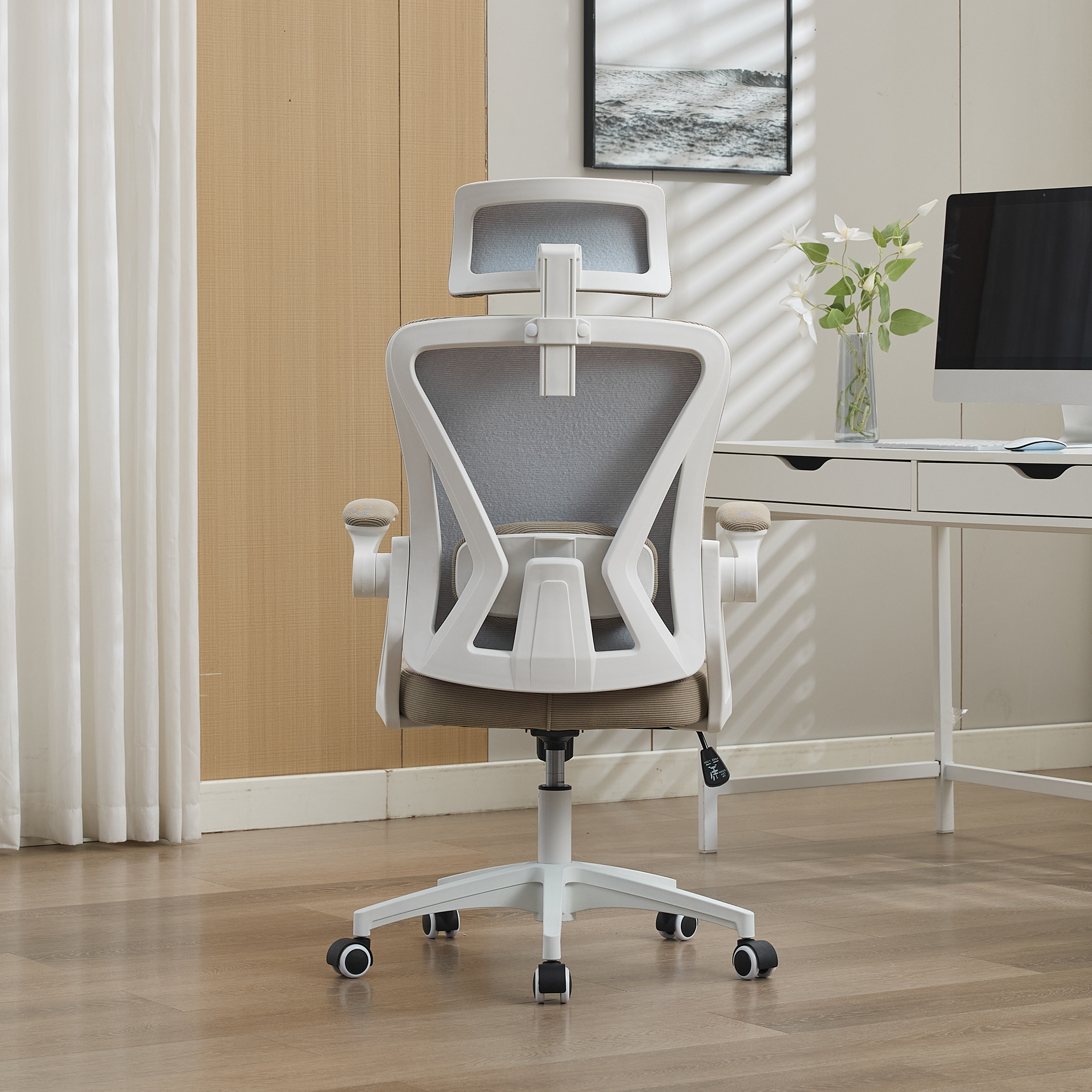Détail du fauteuil de bureau
