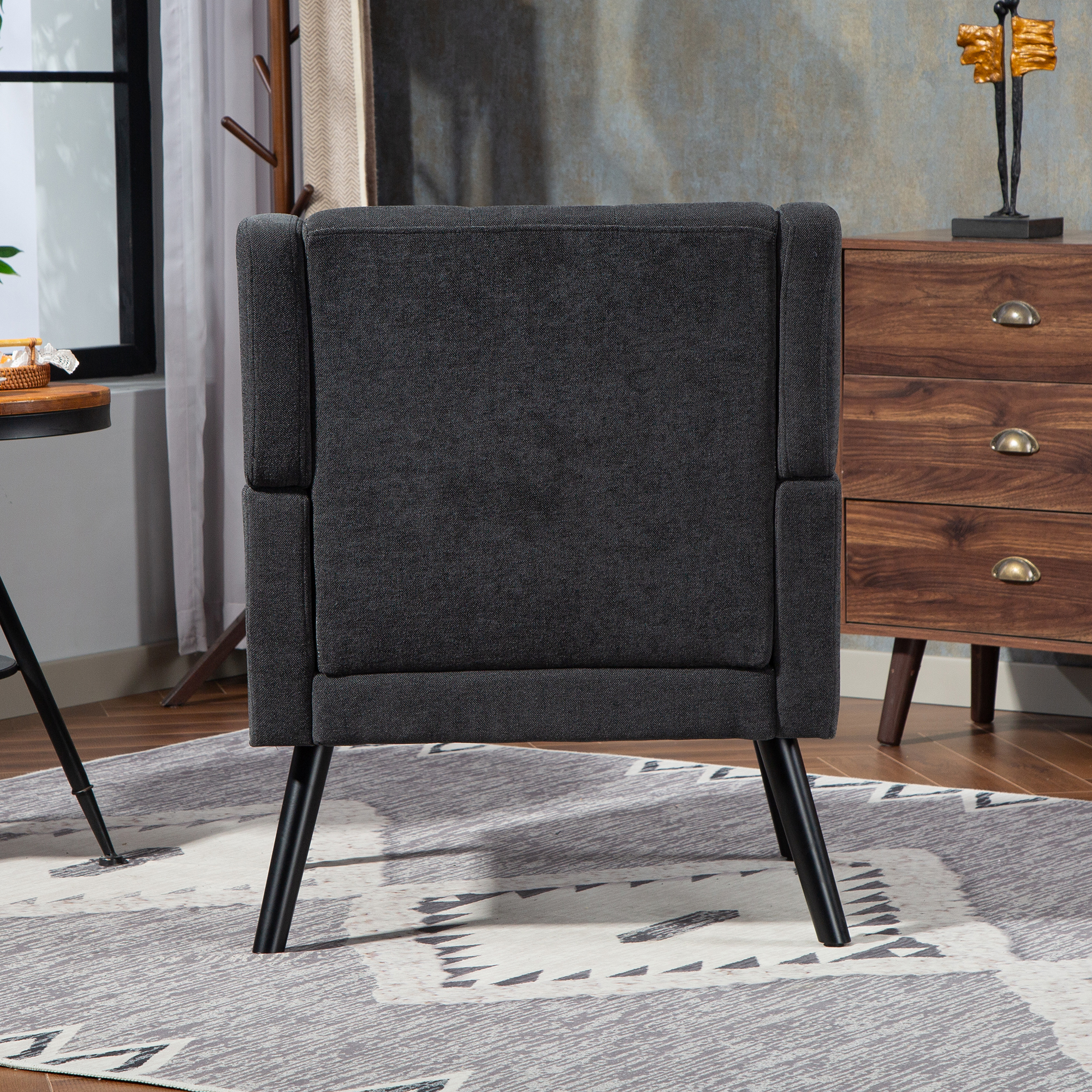 Détail du fauteuil d'appoint