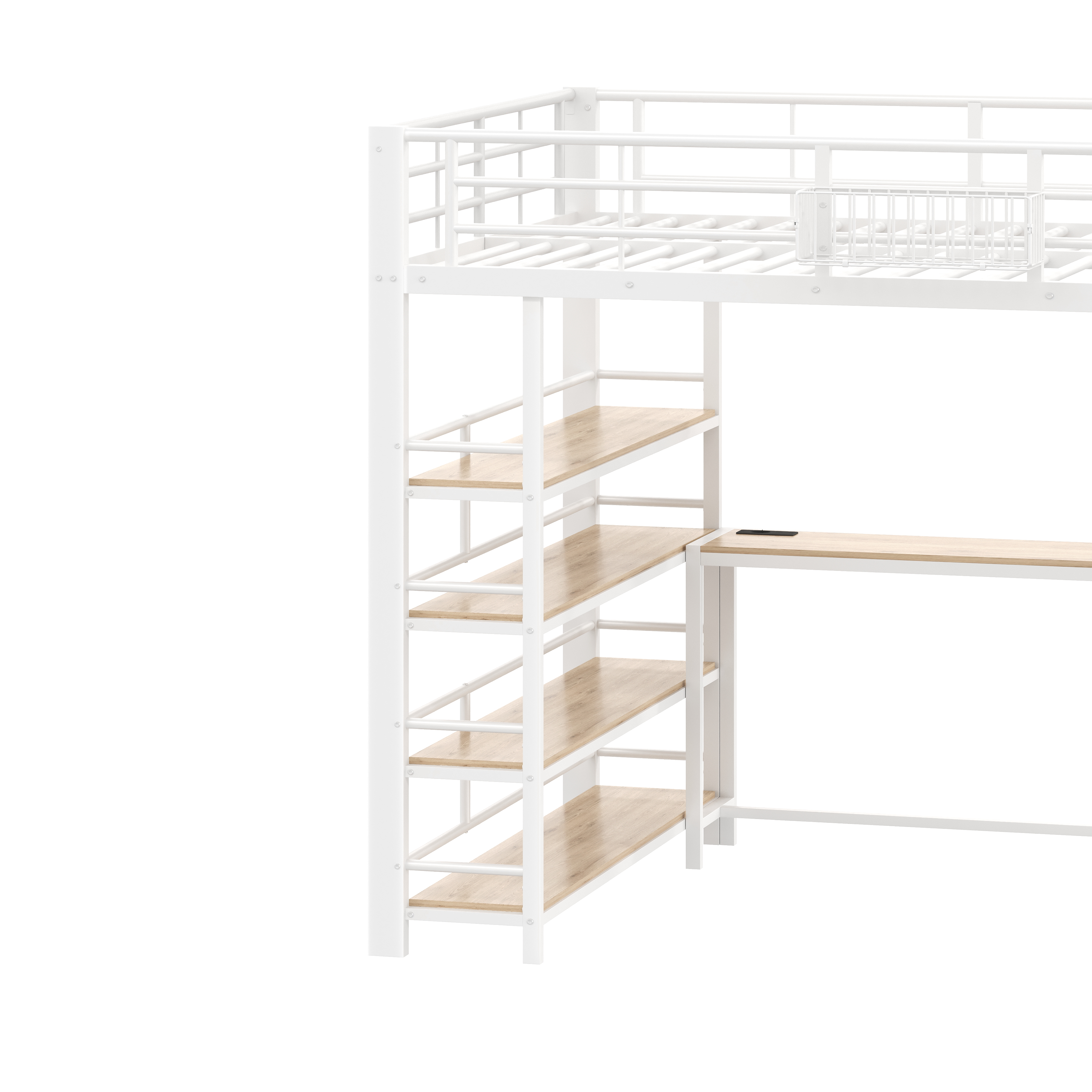 Lit mezzanine - structure