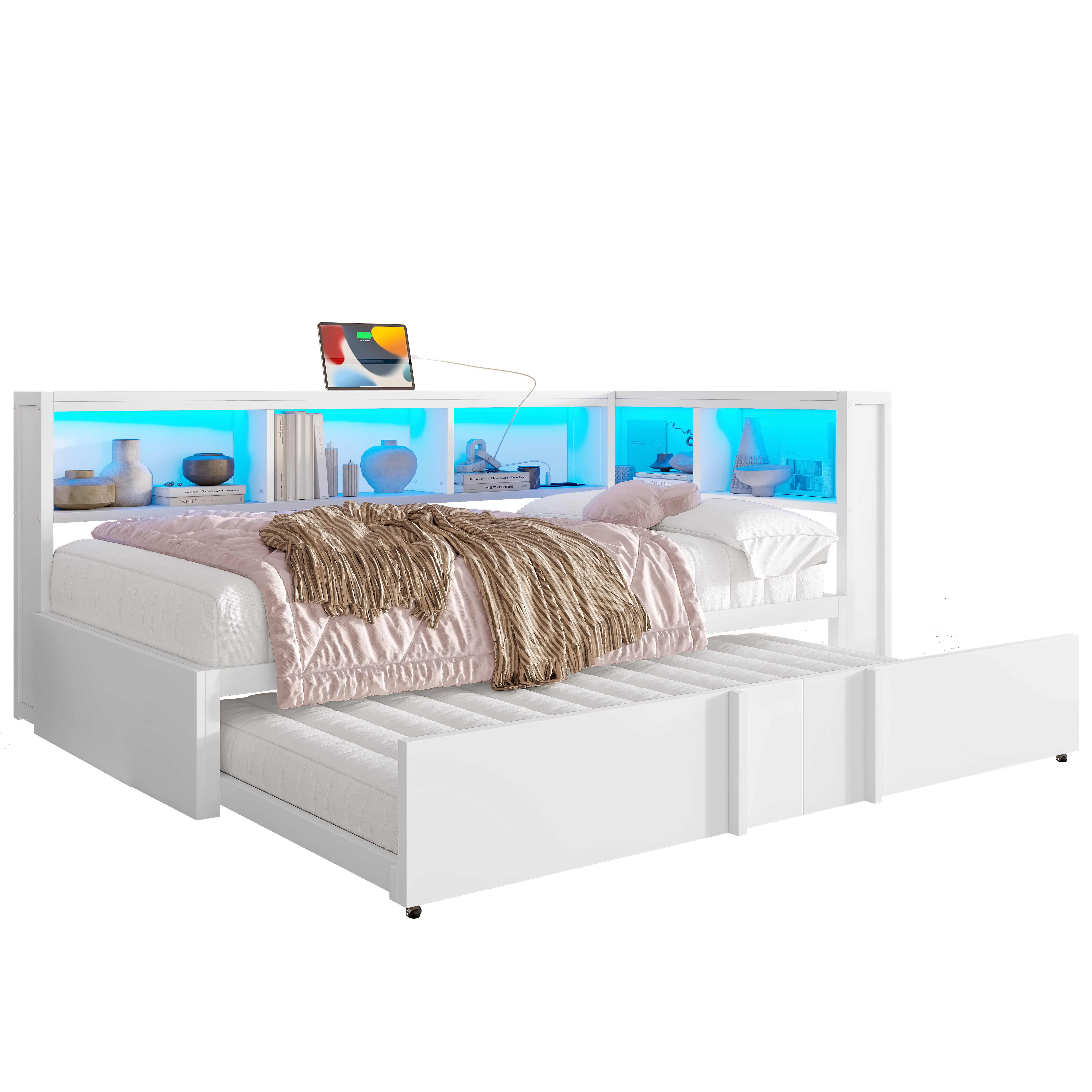 Détail du lit banquette