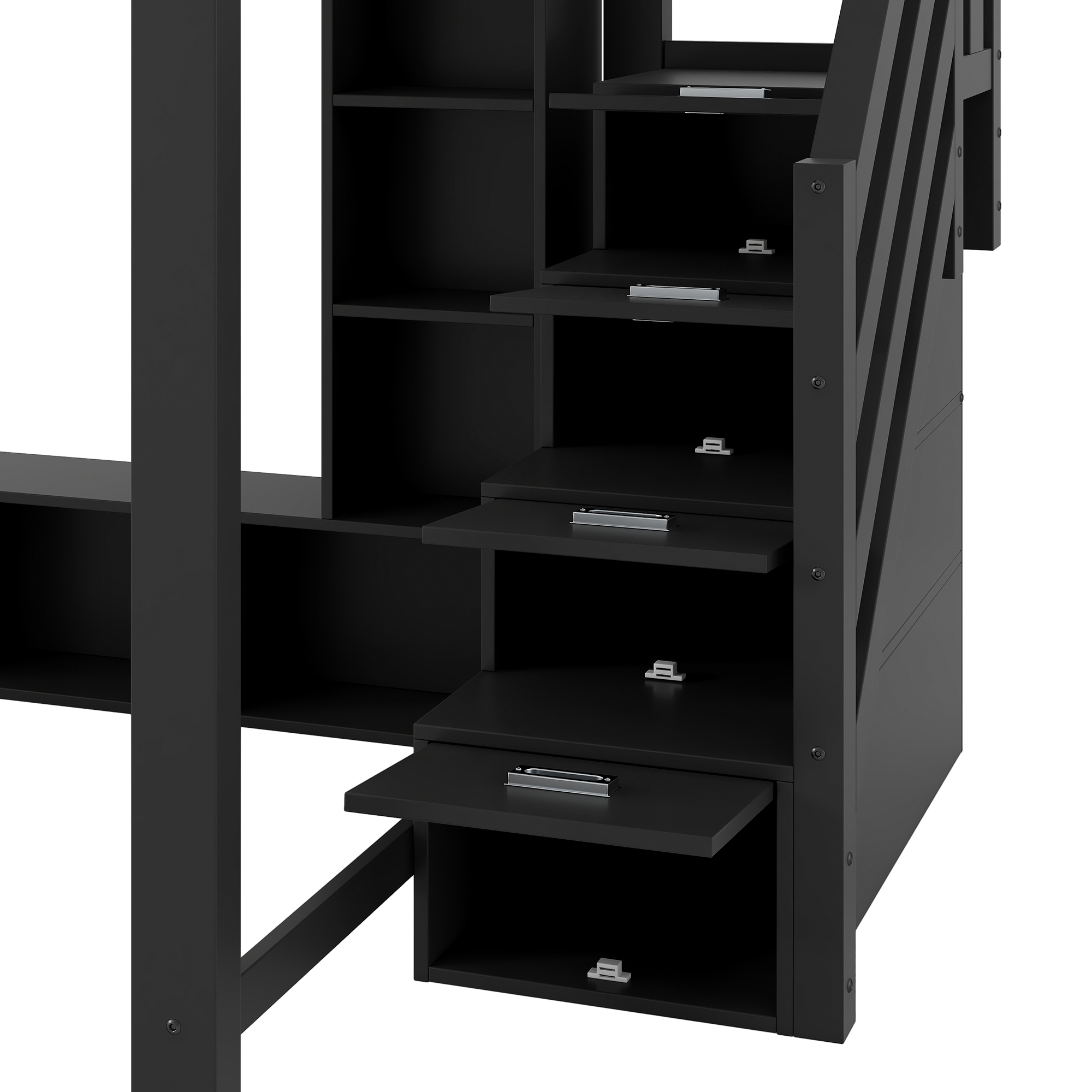 Lit mezzanine - LED sous couchage