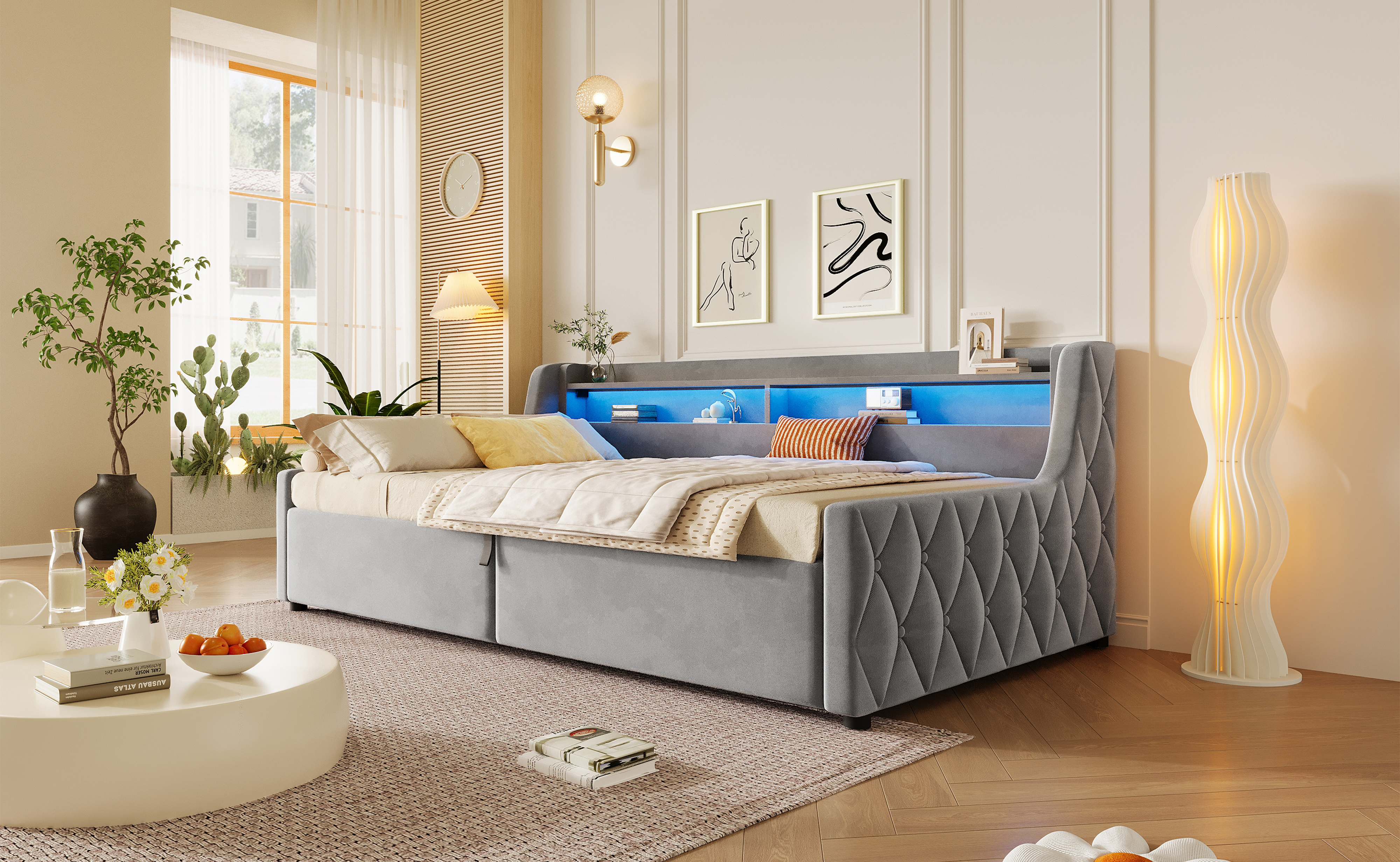 Design banquette rembourré