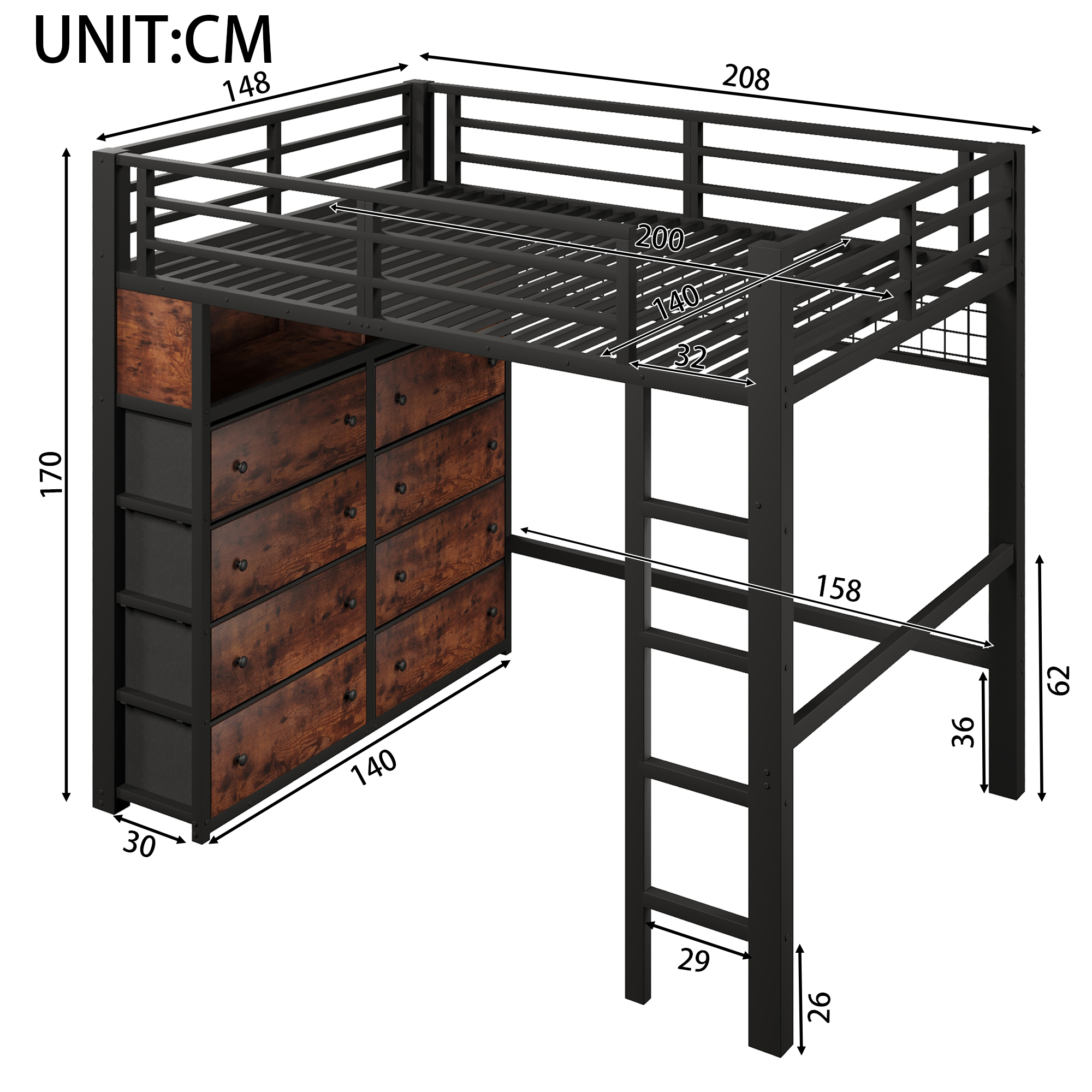 lit enfant design moderne