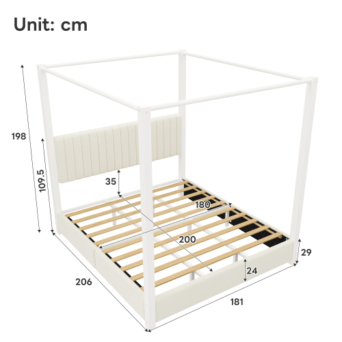 Structure stable en Panneau composite de fibres de bois à densité métal et velours