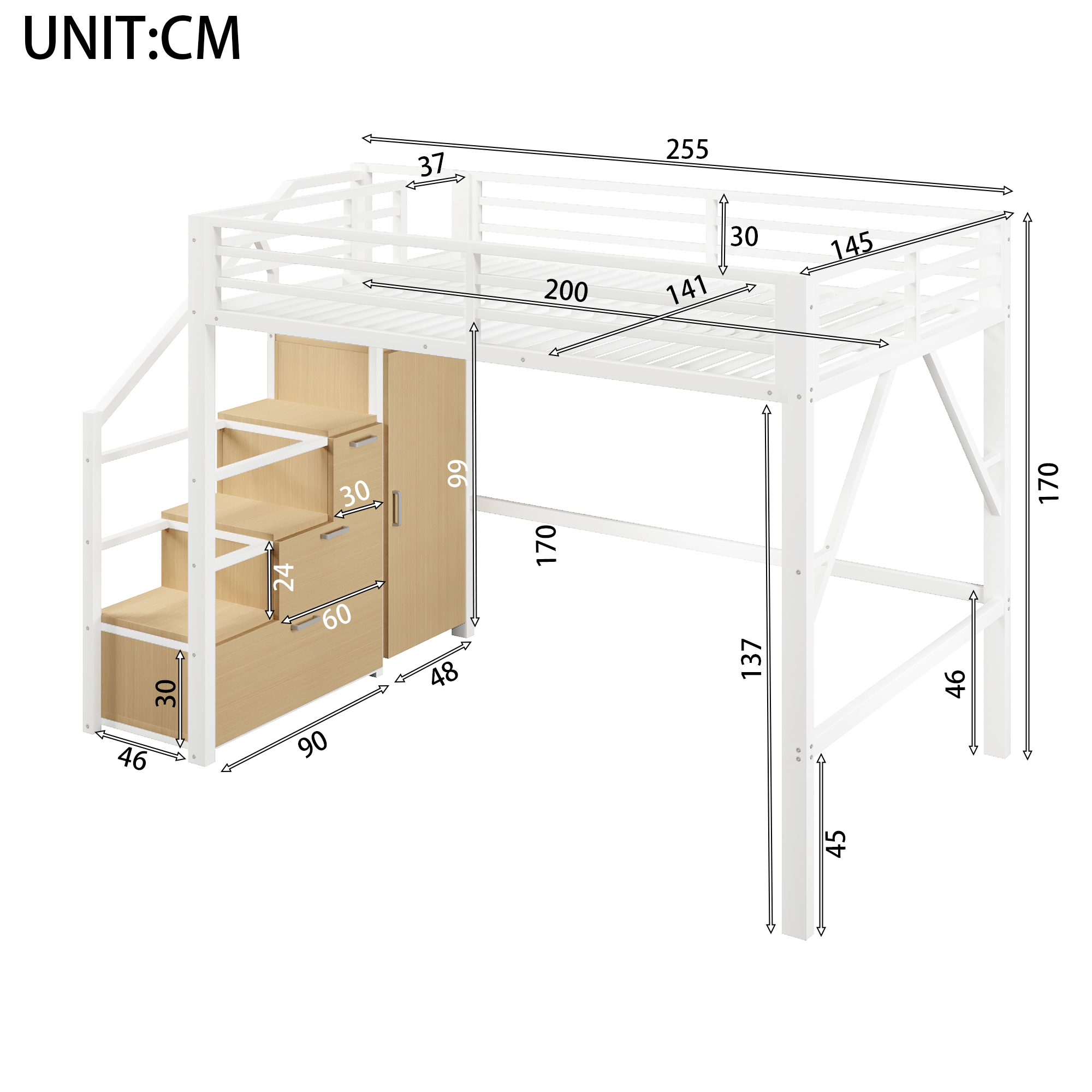 lit enfant design moderne