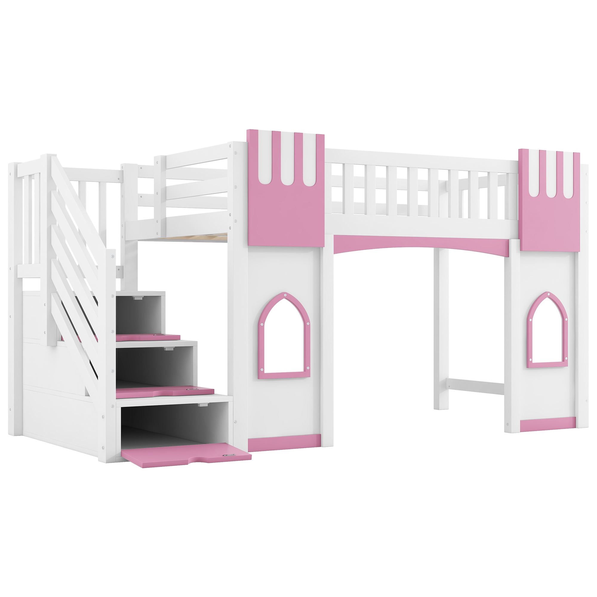 Détail du lit mezzanine