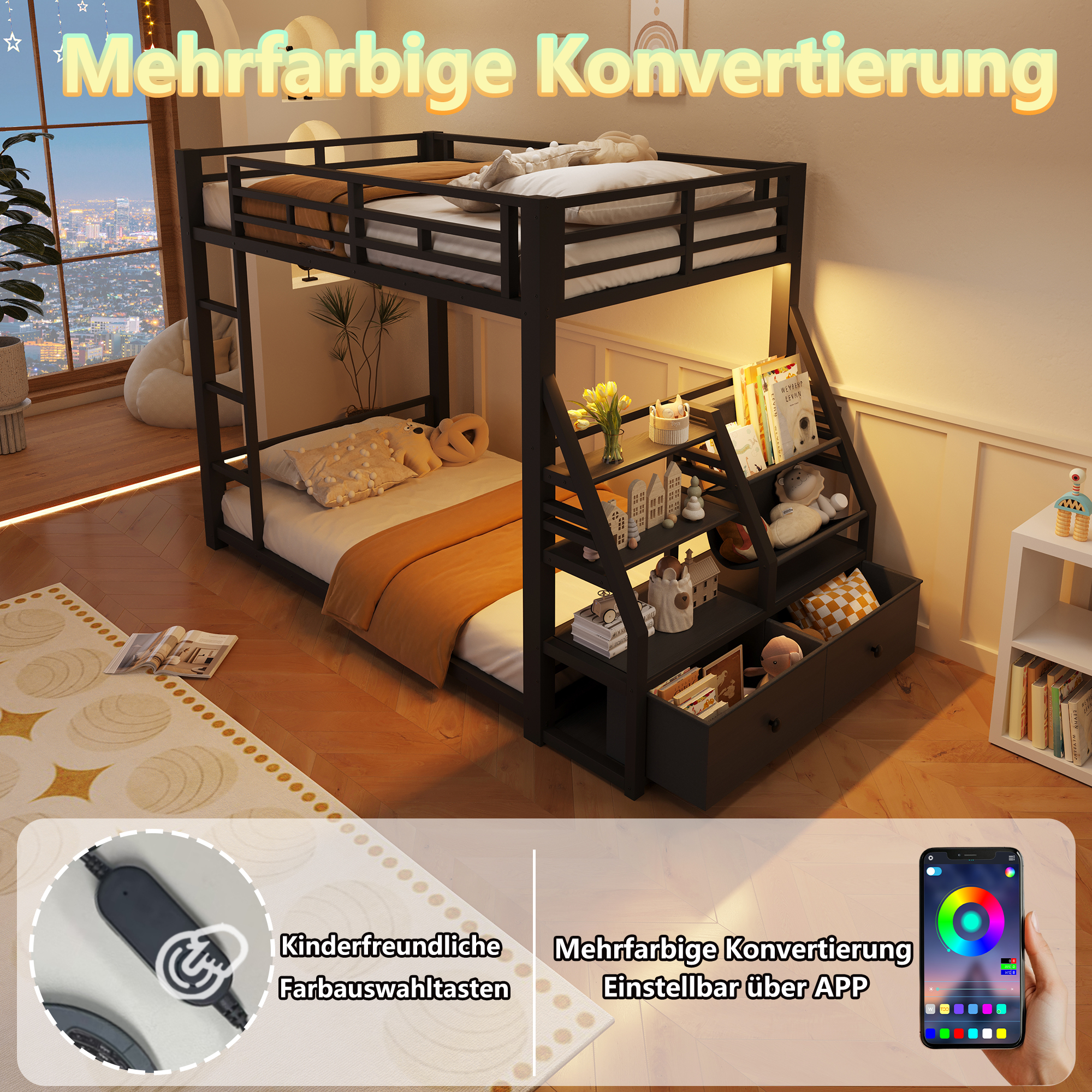 lit enfant design moderne