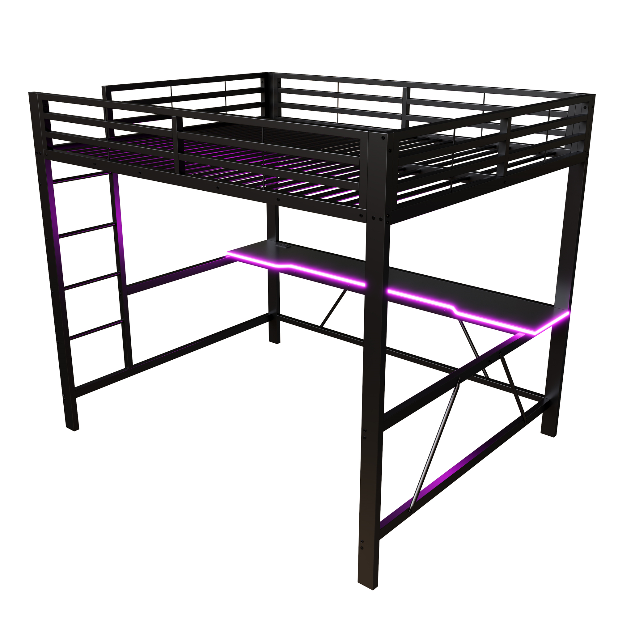 Lit mezzanine - LED et structure