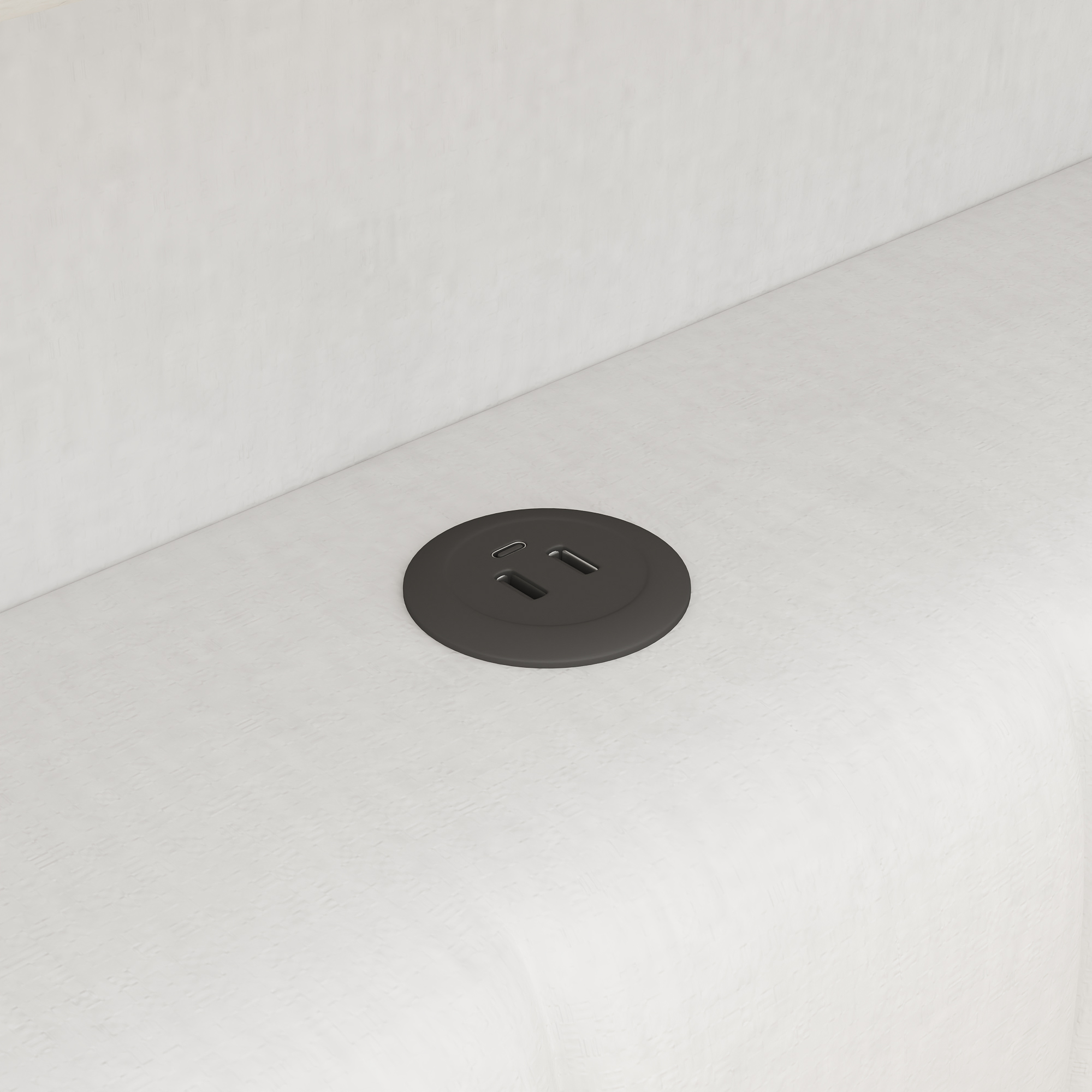 Lit banquette 90x200 cm,en bois,lit gigogne,éclairage LED,port USB,blanc,lit 1 place