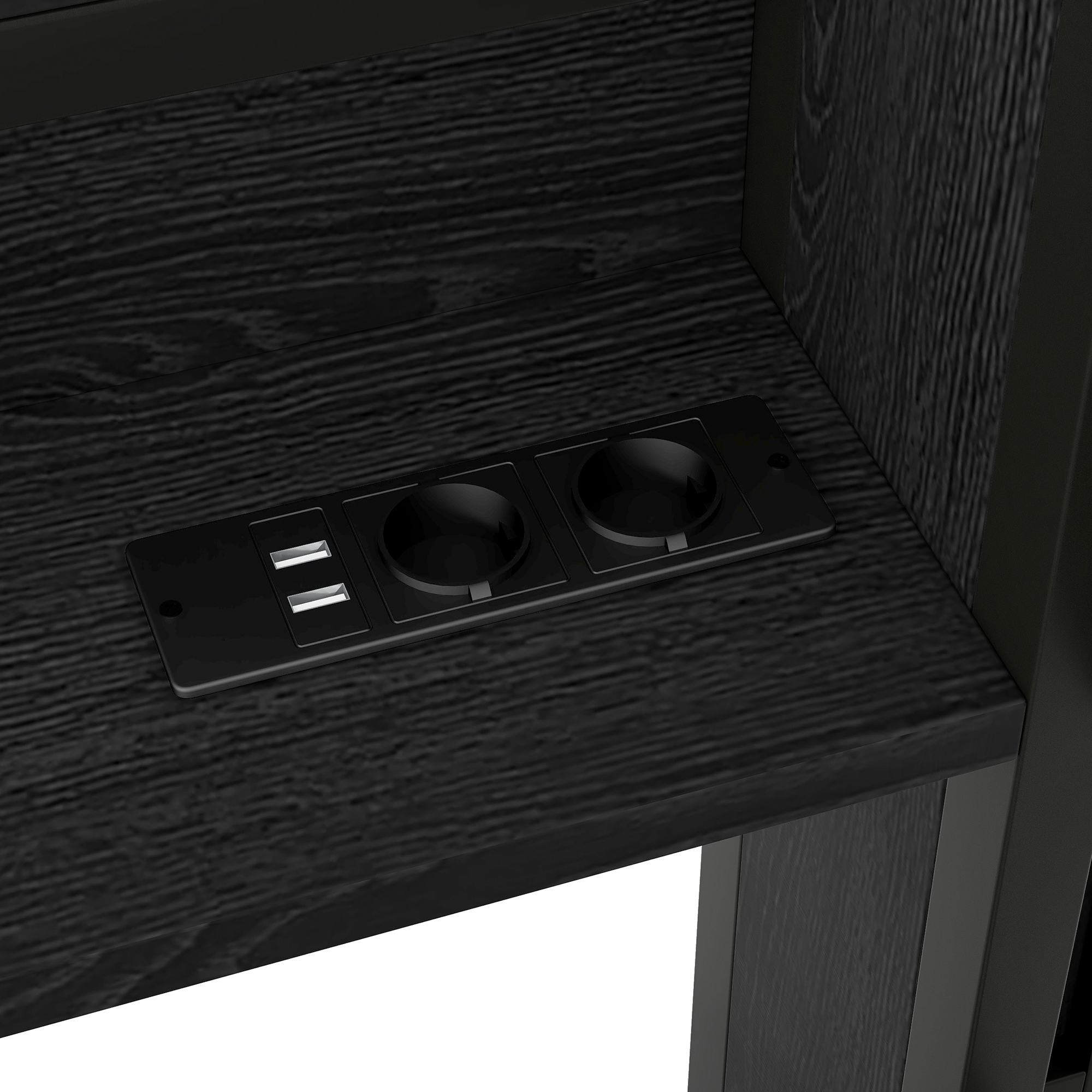 Lit banquette 90x200 cm,en métal,lit gigogne,rangement intégré,éclairage LED,port USB,noir,lit 1 place