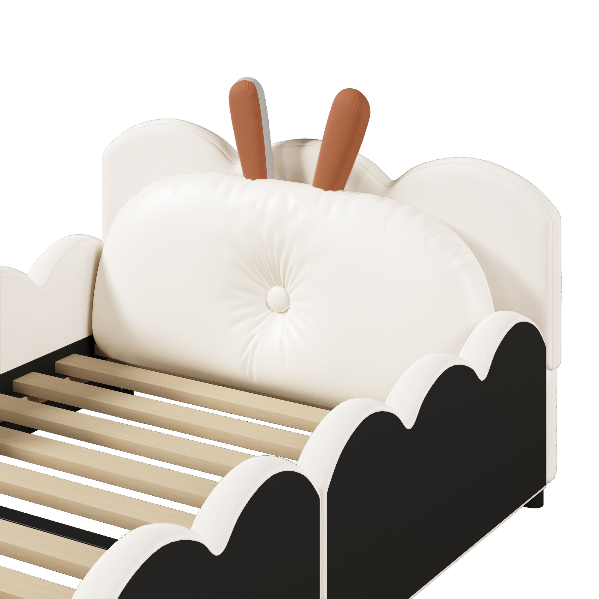 Barrières de protection sur la longueur du lit enfant