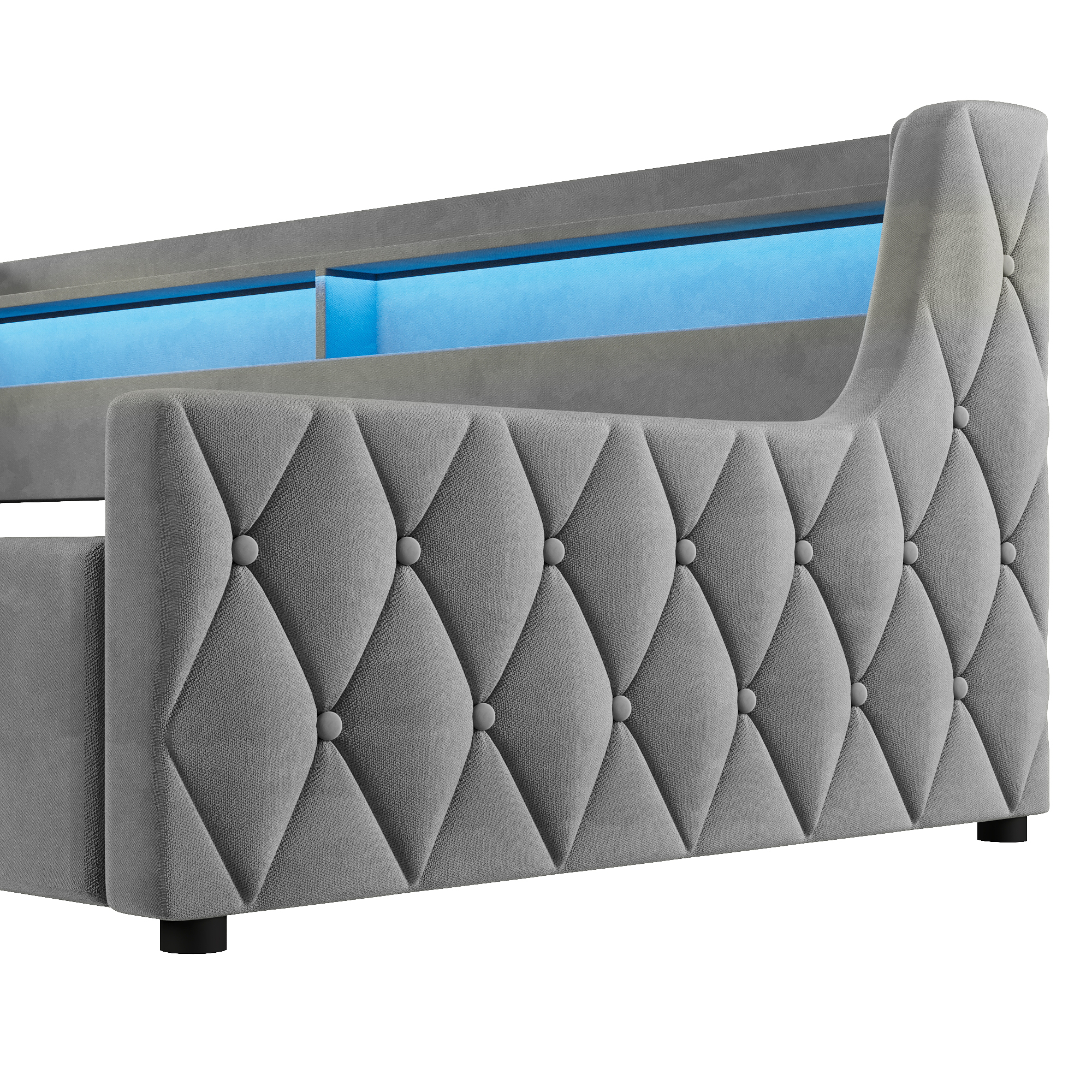 Tête de lit avec LED multicolore