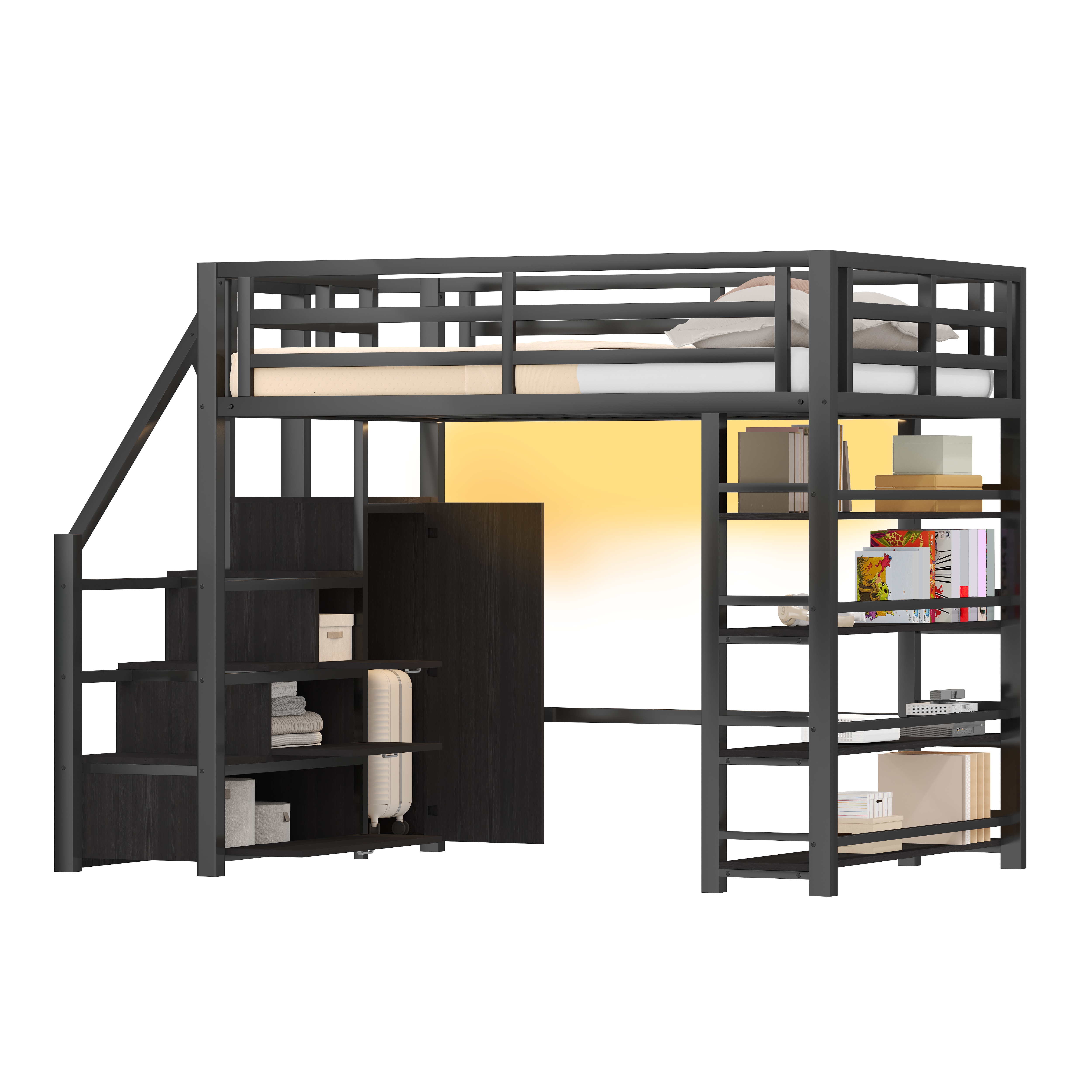 Détail du lit mezzanine