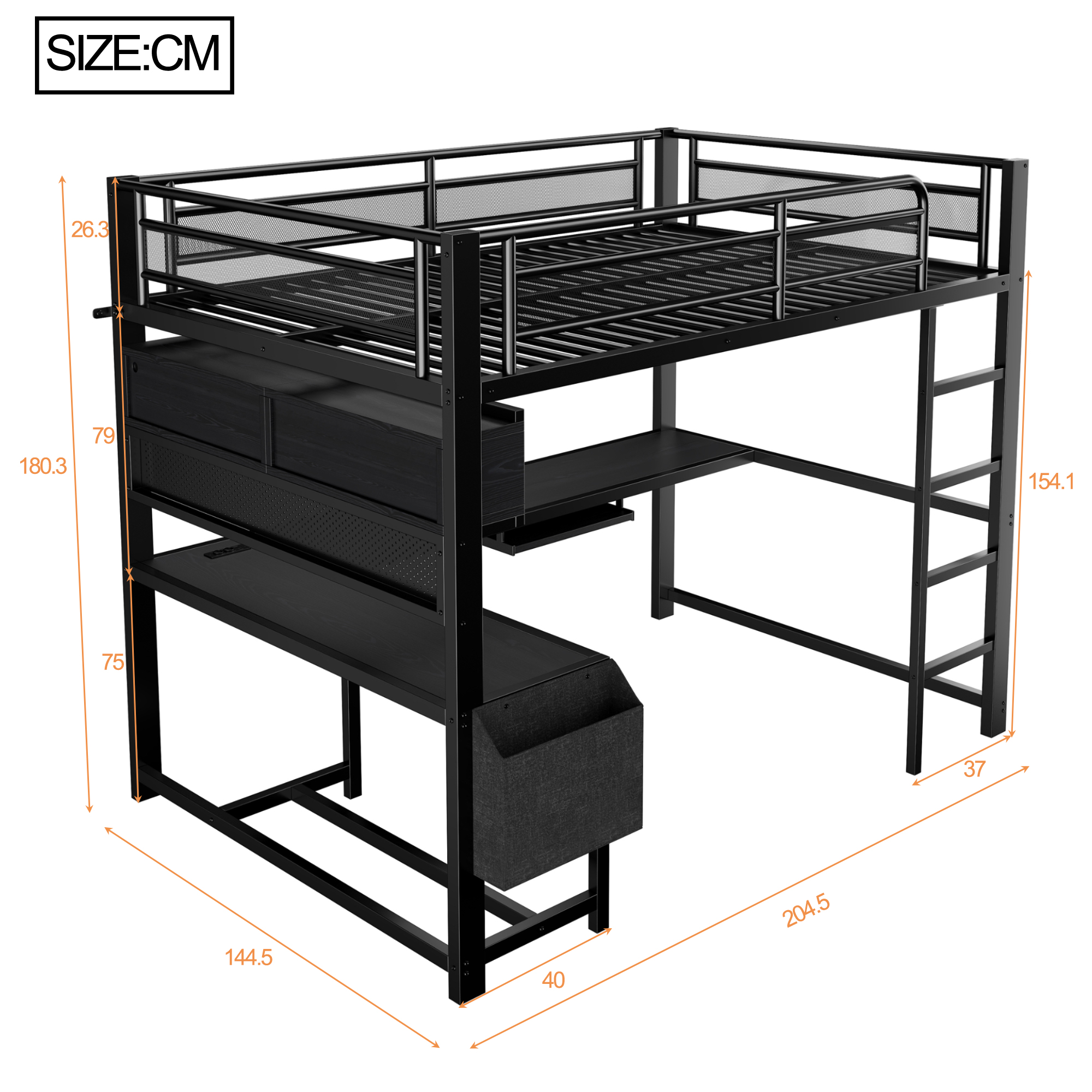 lit enfant design moderne