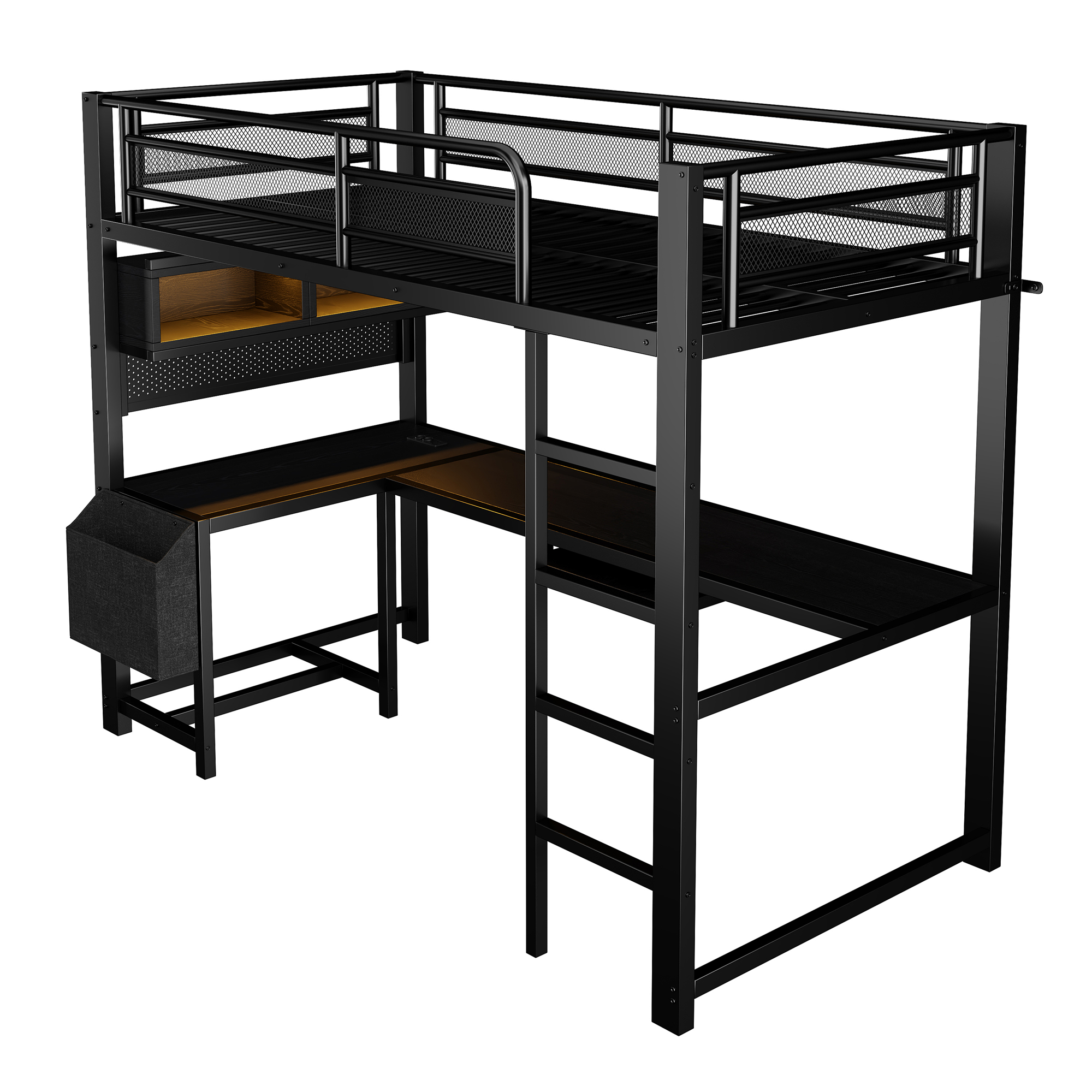 Lit gaming design moderne chambre ado