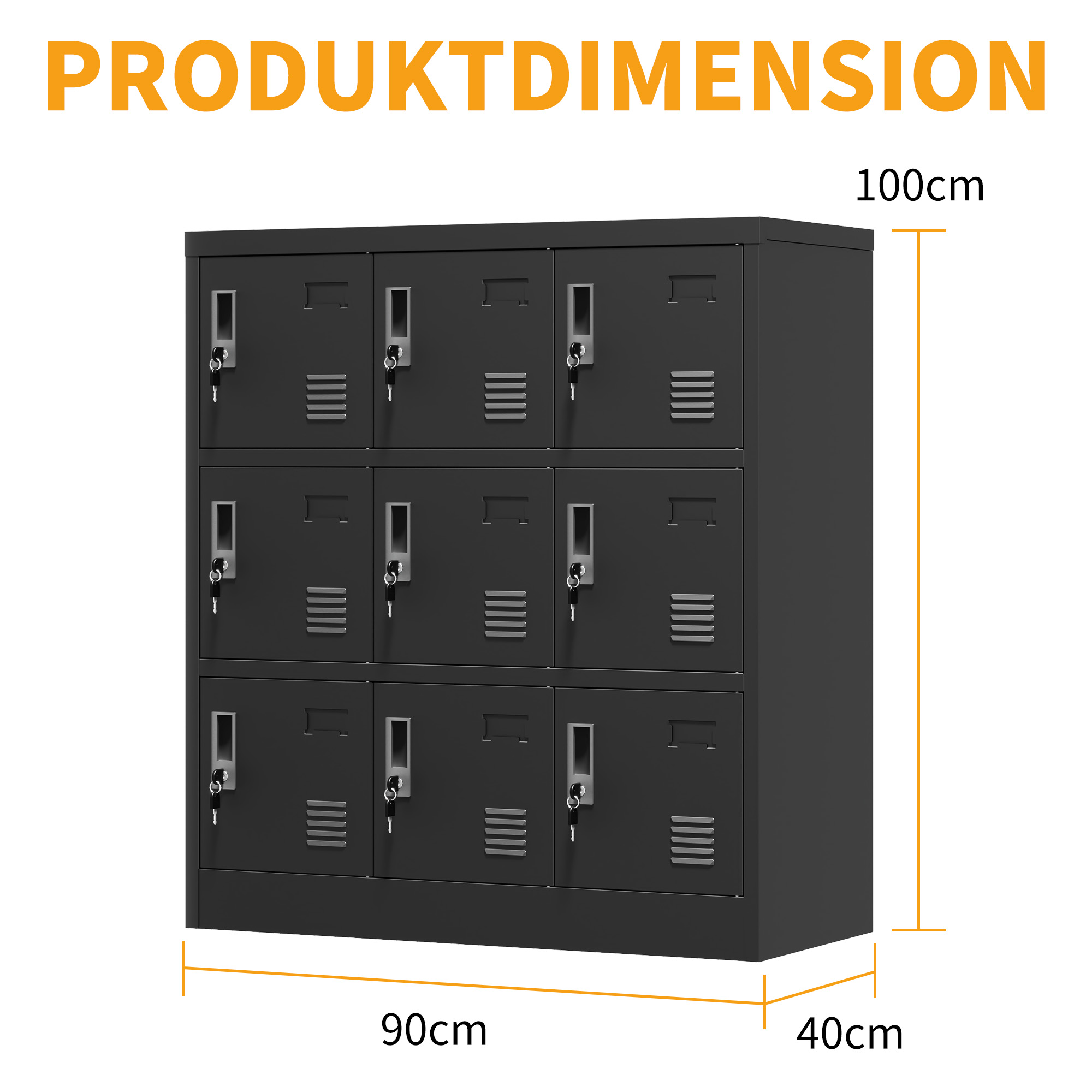 Dimensions du caisson de bureau