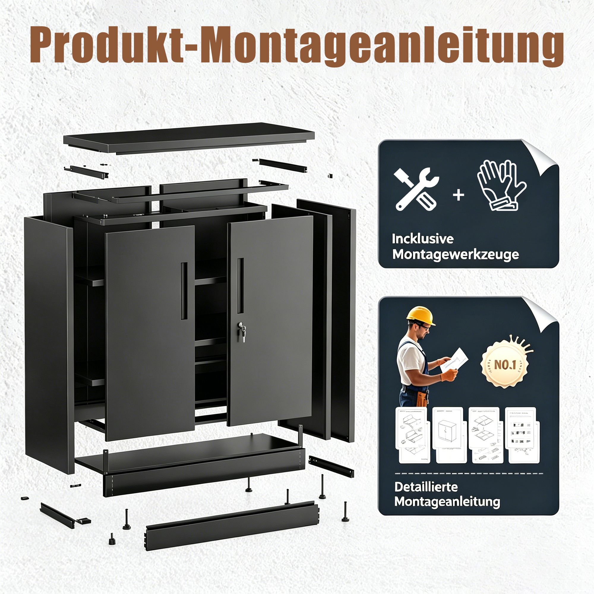 Présentation du caisson de bureau