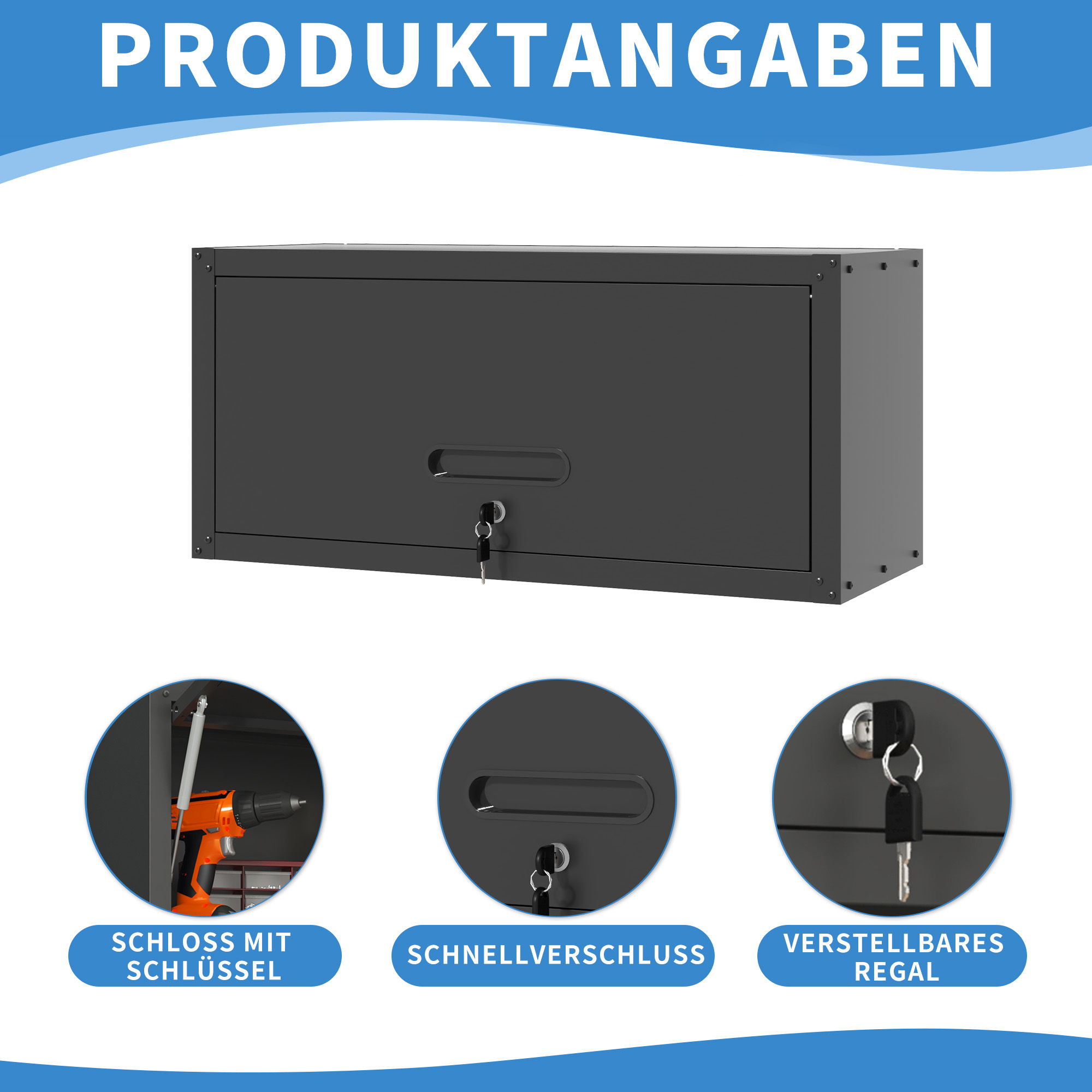 Détail du armoire à outils
