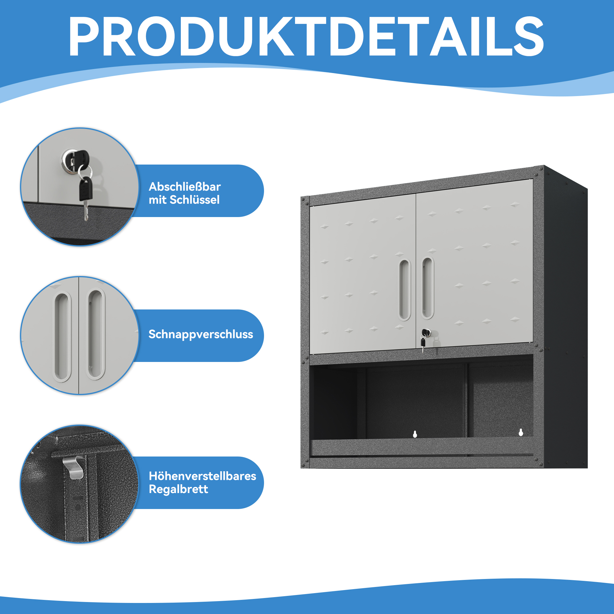 Détail du armoire à outils
