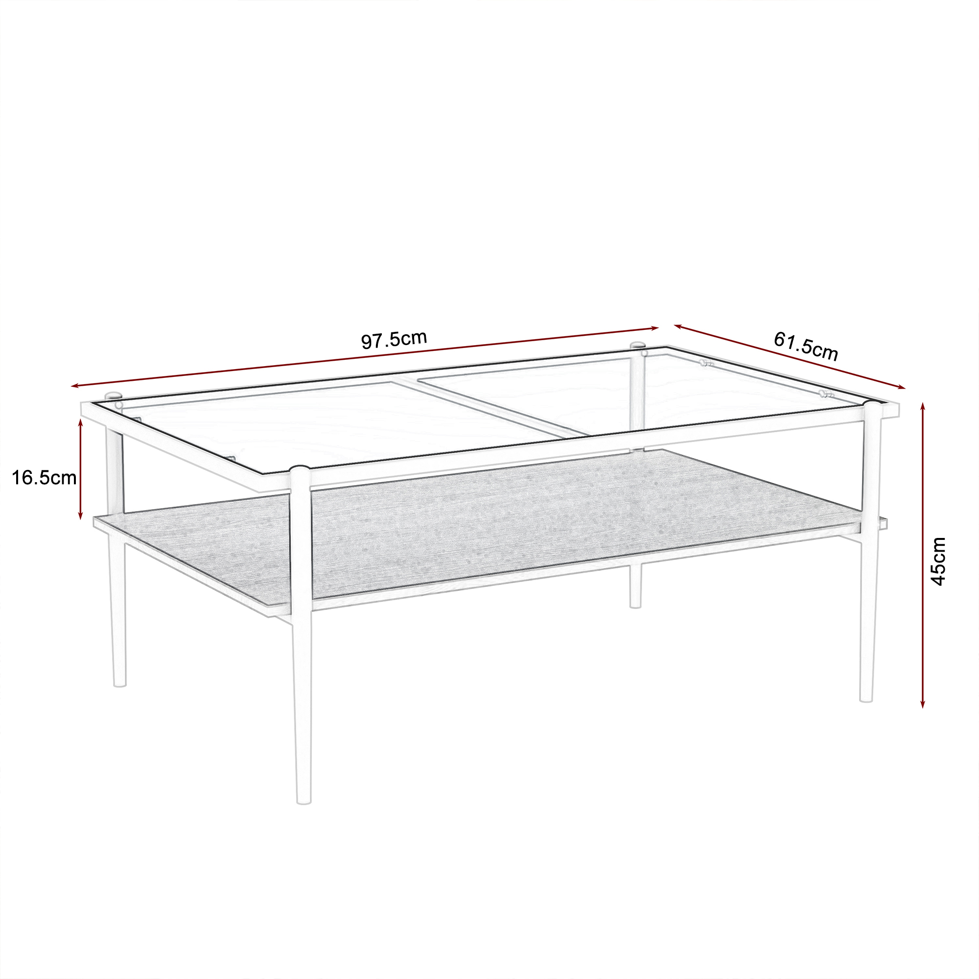 Dimensions du table basse