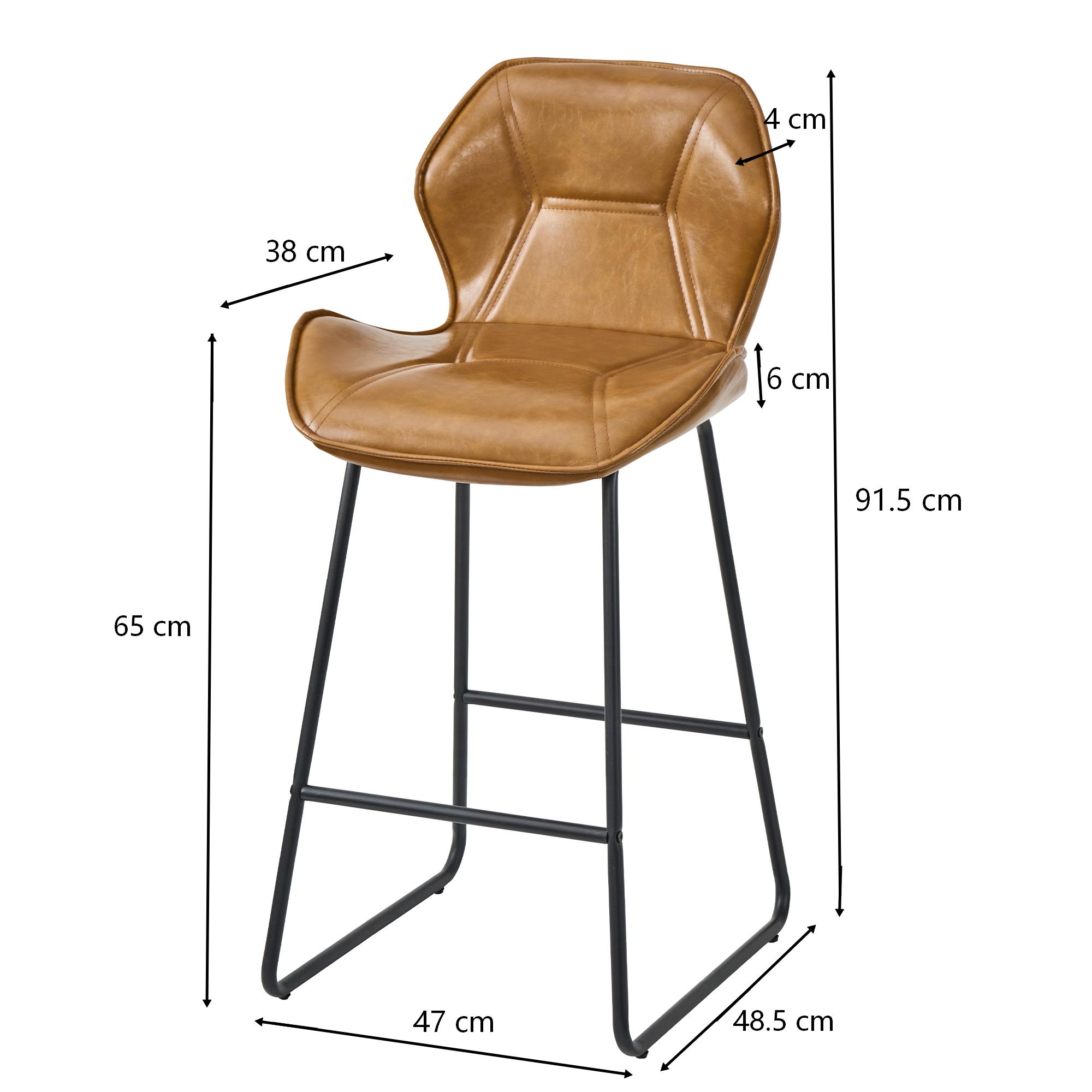 Dimensions du tabouret de bar