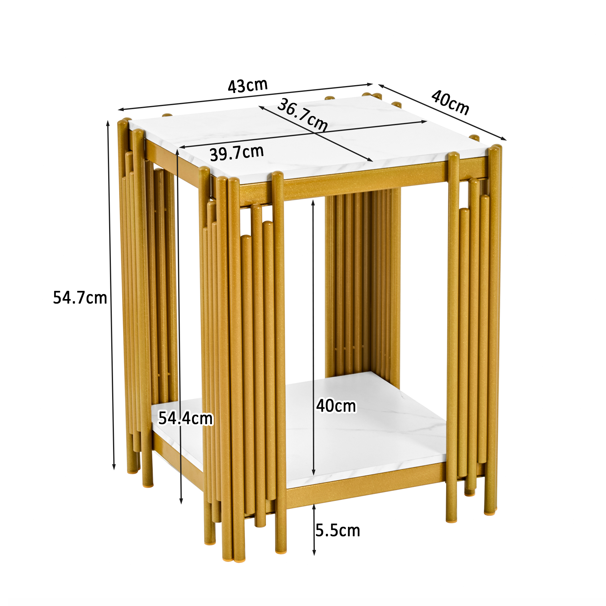 Dimensions du table d'appoint