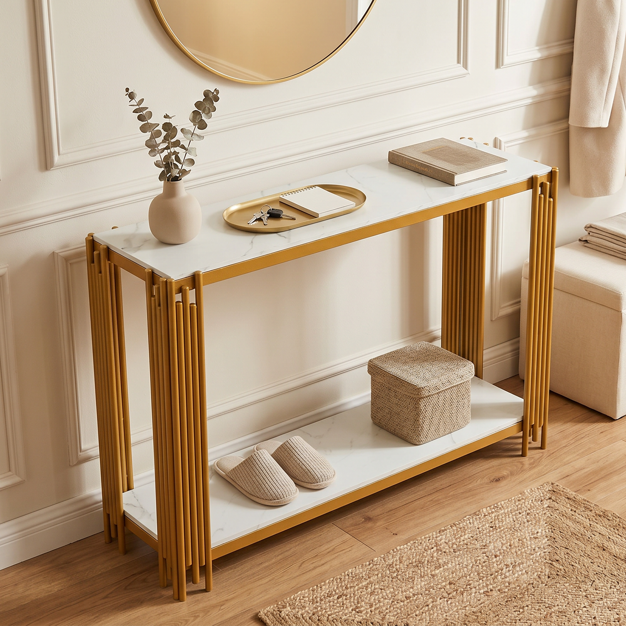 Vue principale du console