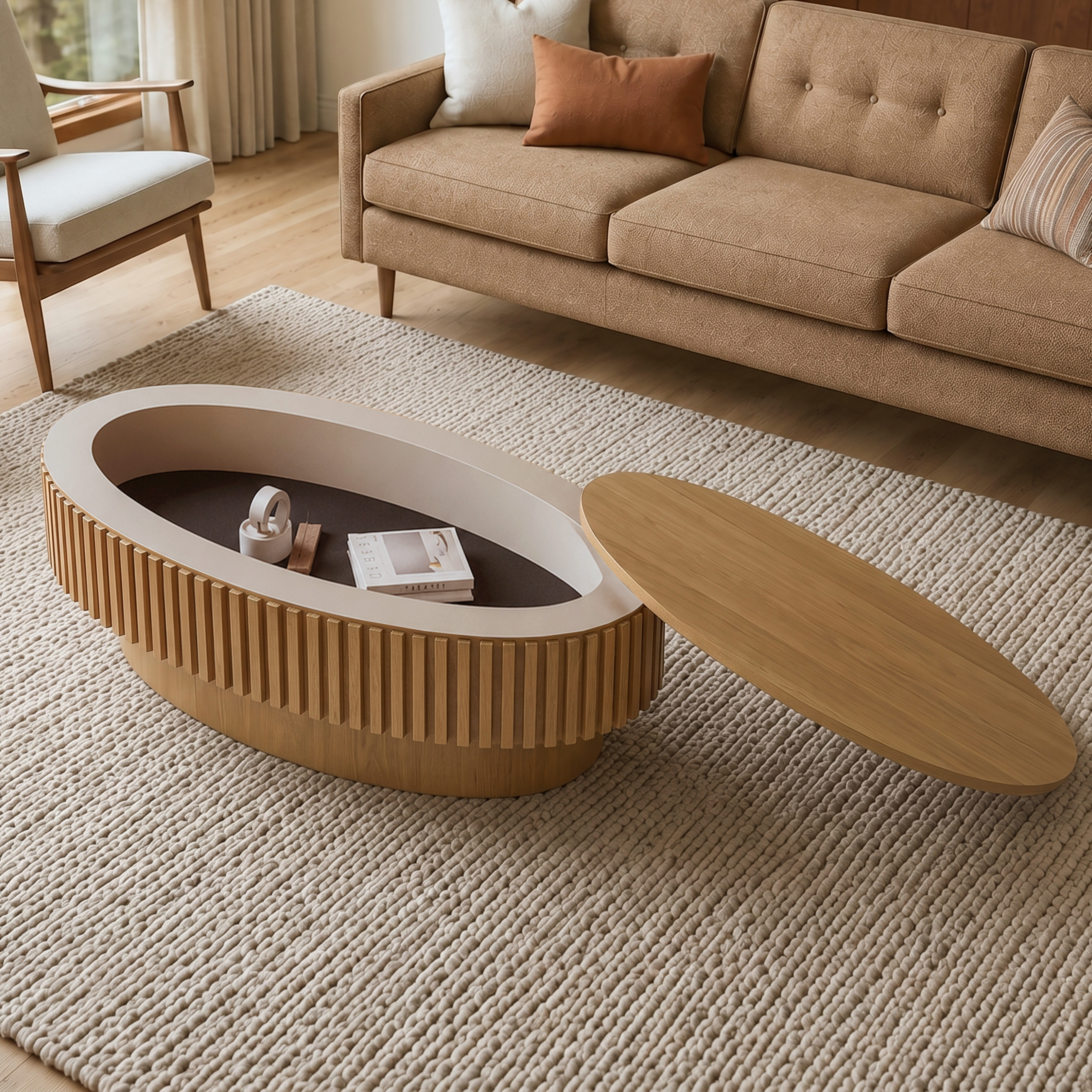 Vue principale du table basse