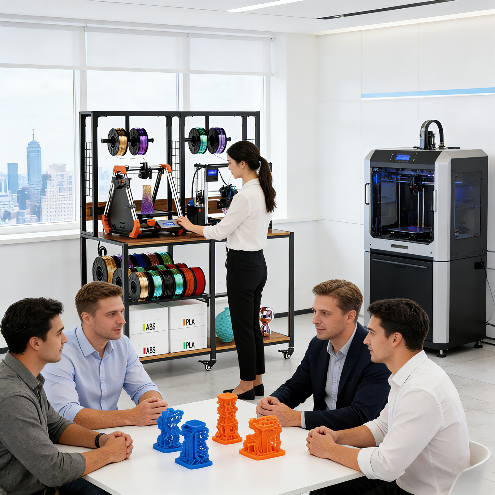 Détail du support pour imprimante 3D