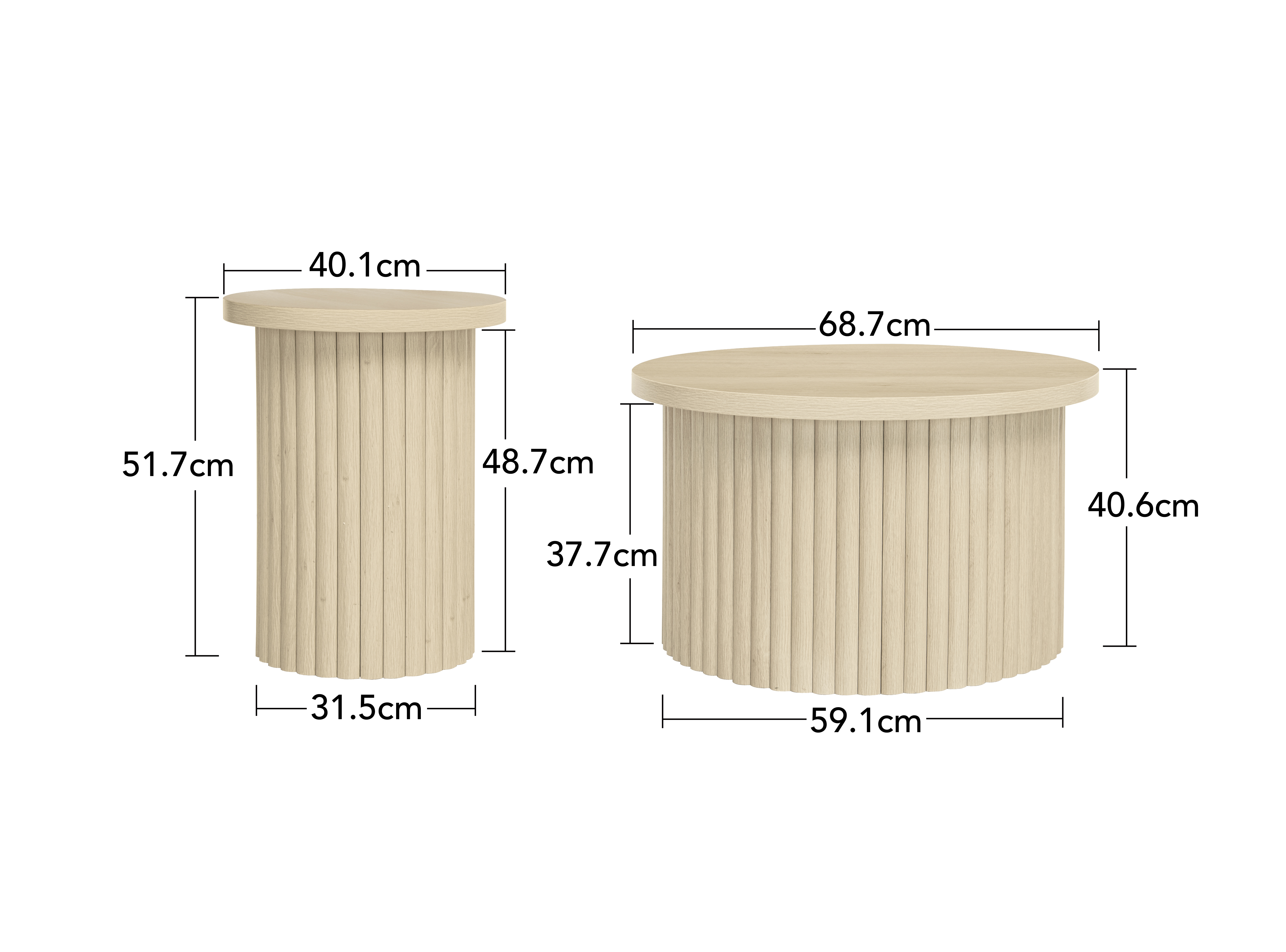 Dimensions du table basse