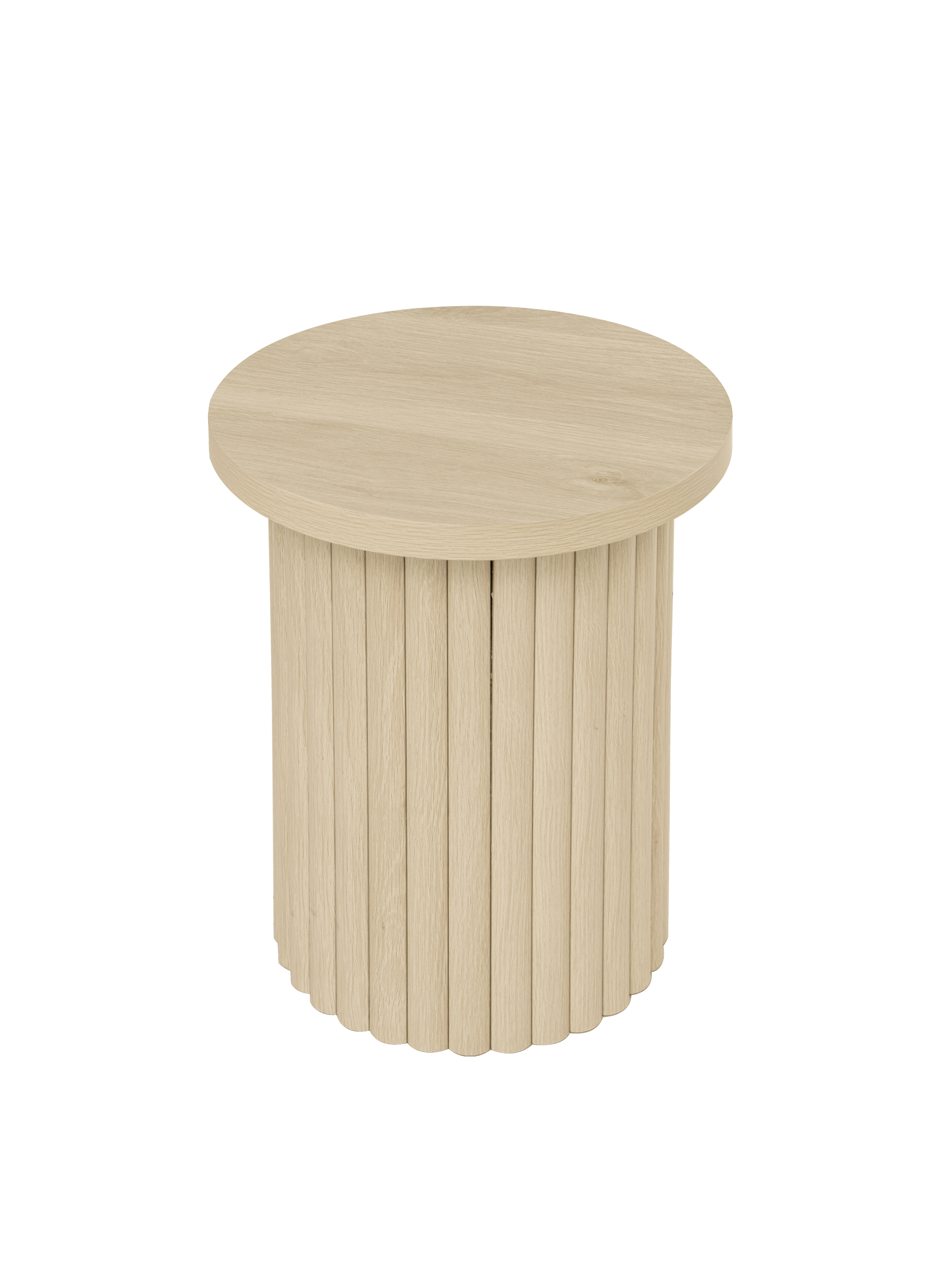 détail plateau‑pilier intégré non démontable