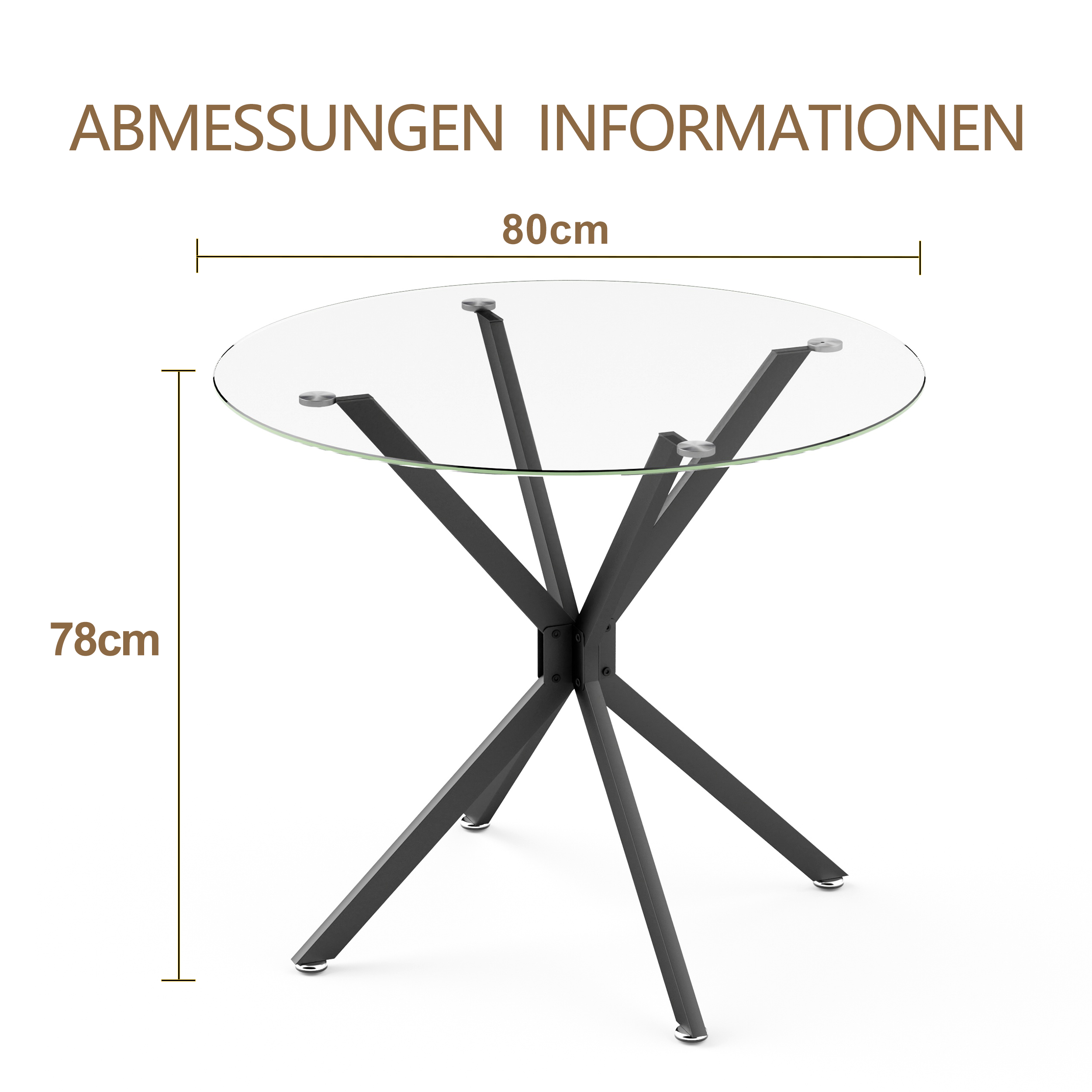 Dimensions du table à manger