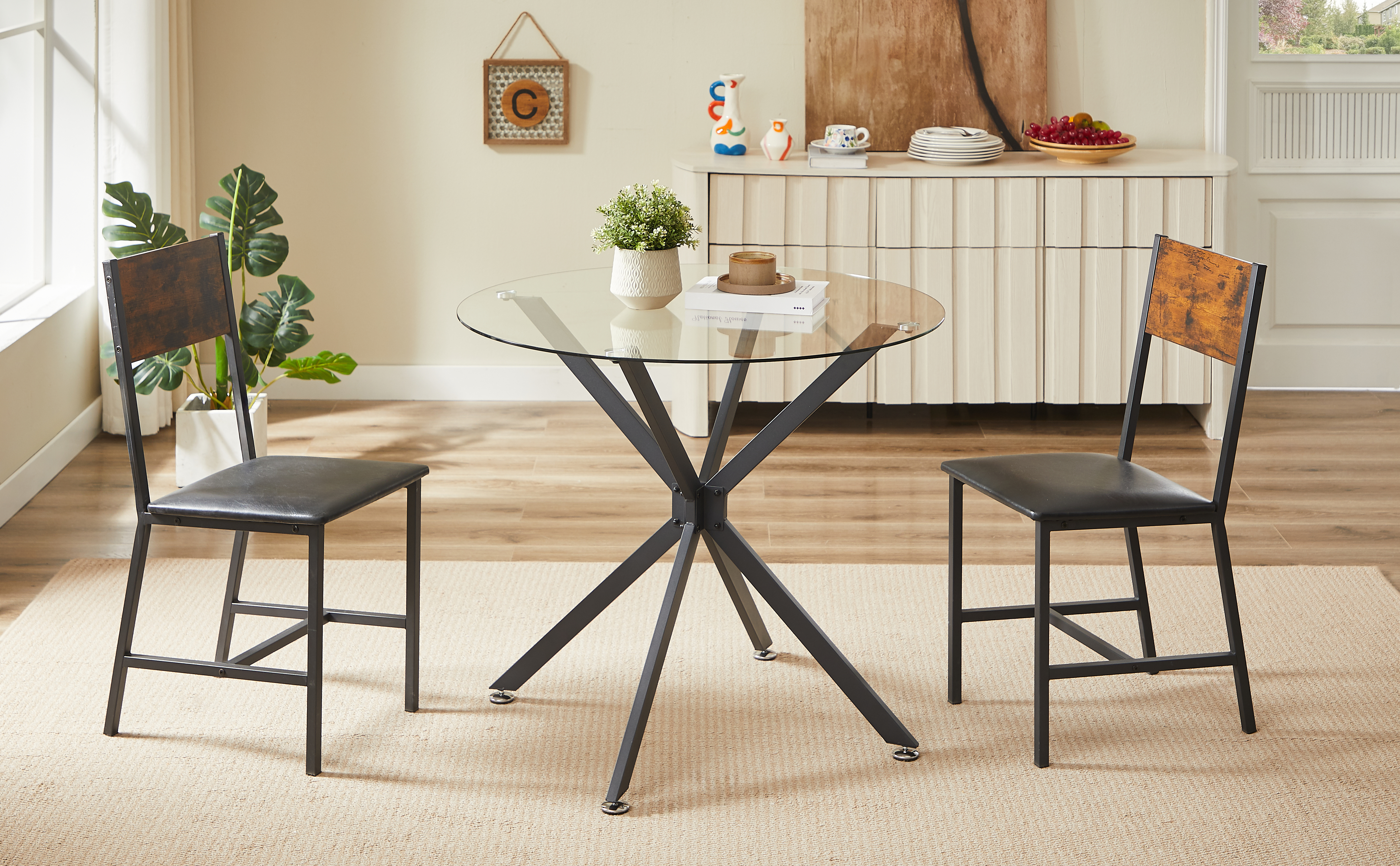 Détail du table à manger