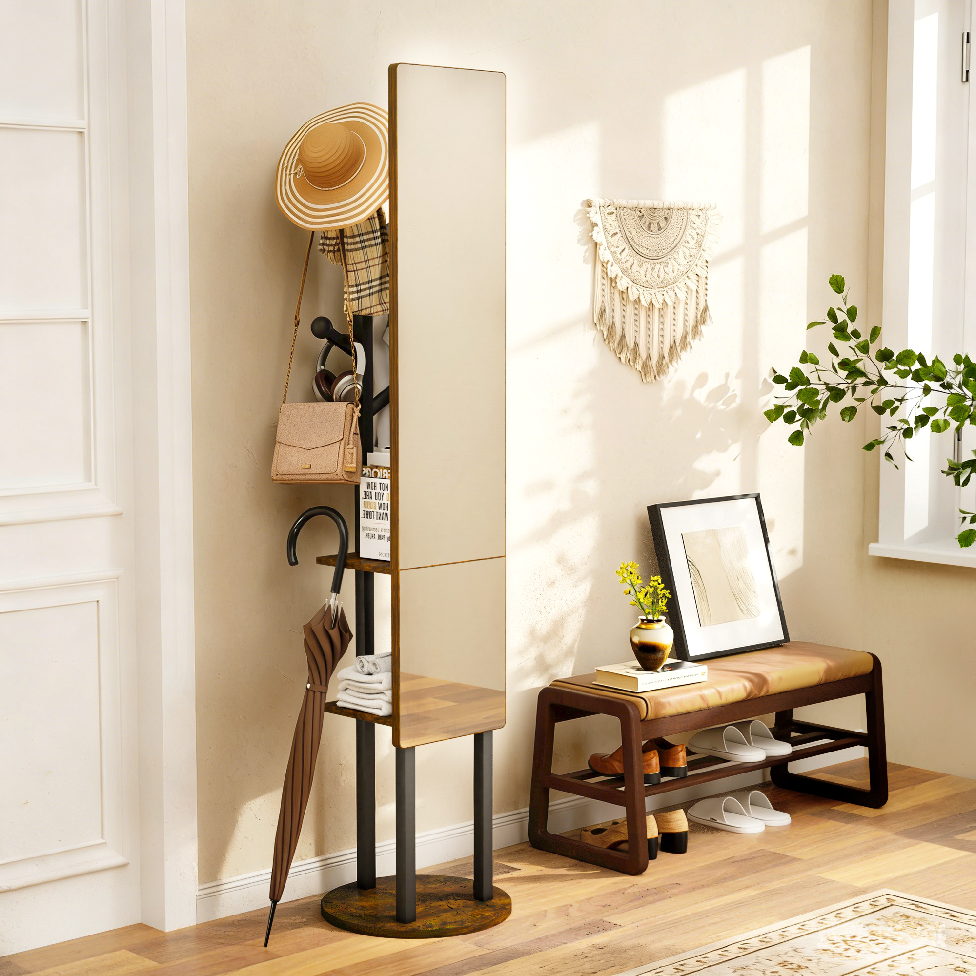 Détail du miroir